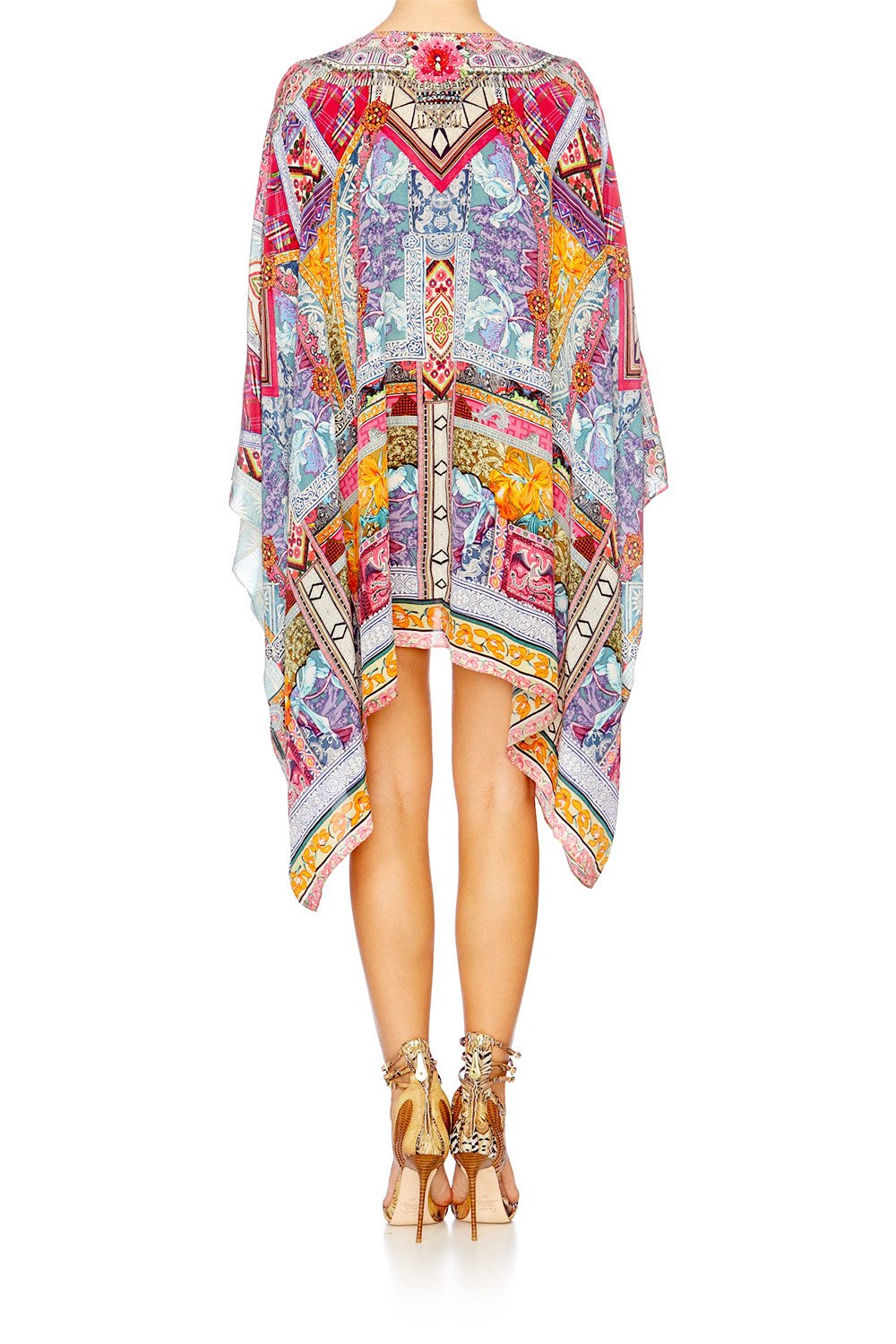 SUNDAY BEST SPLIT SHOULDER SHORT KAFTAN