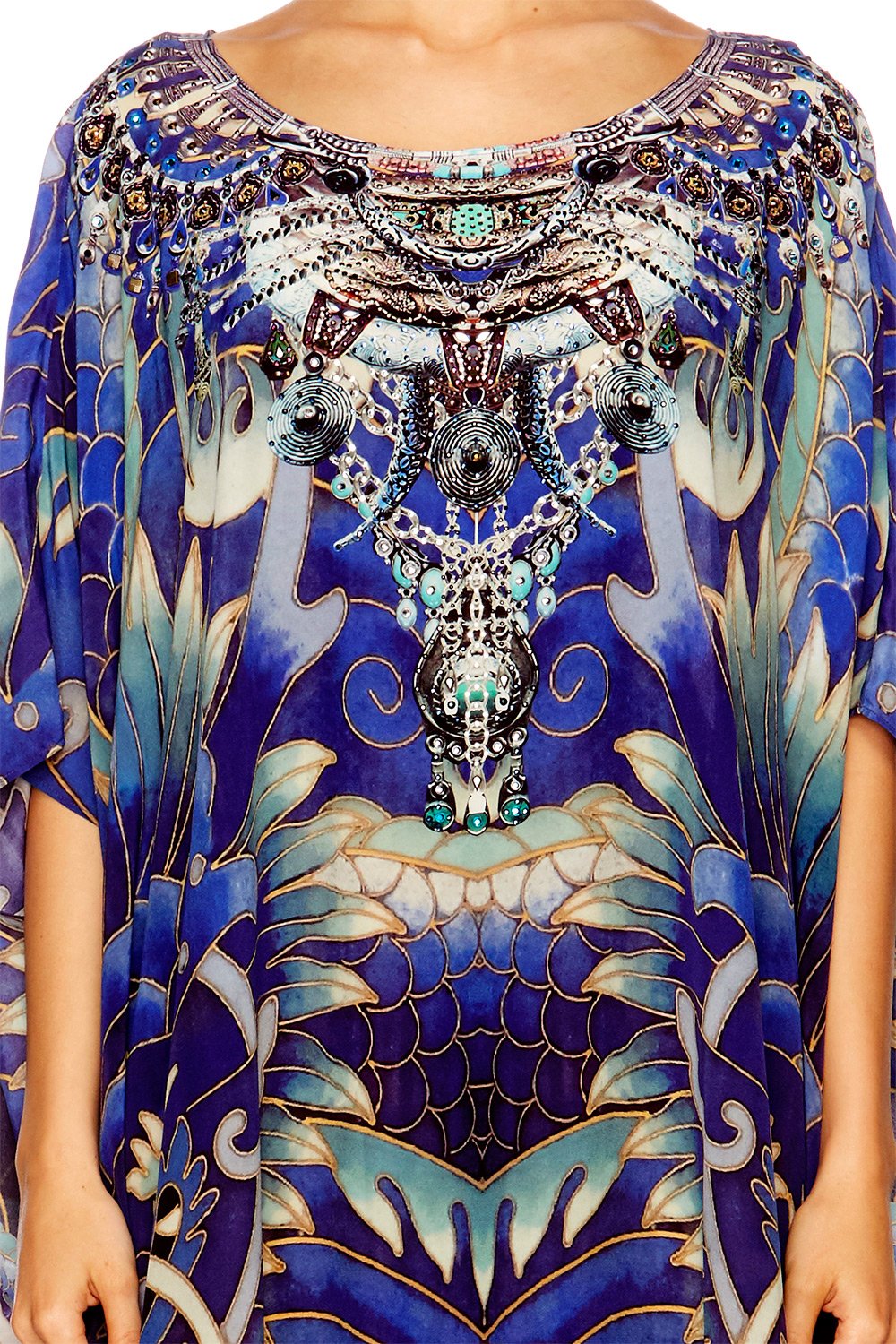 WHATS YOUR POISON ROUND NECK KAFTAN