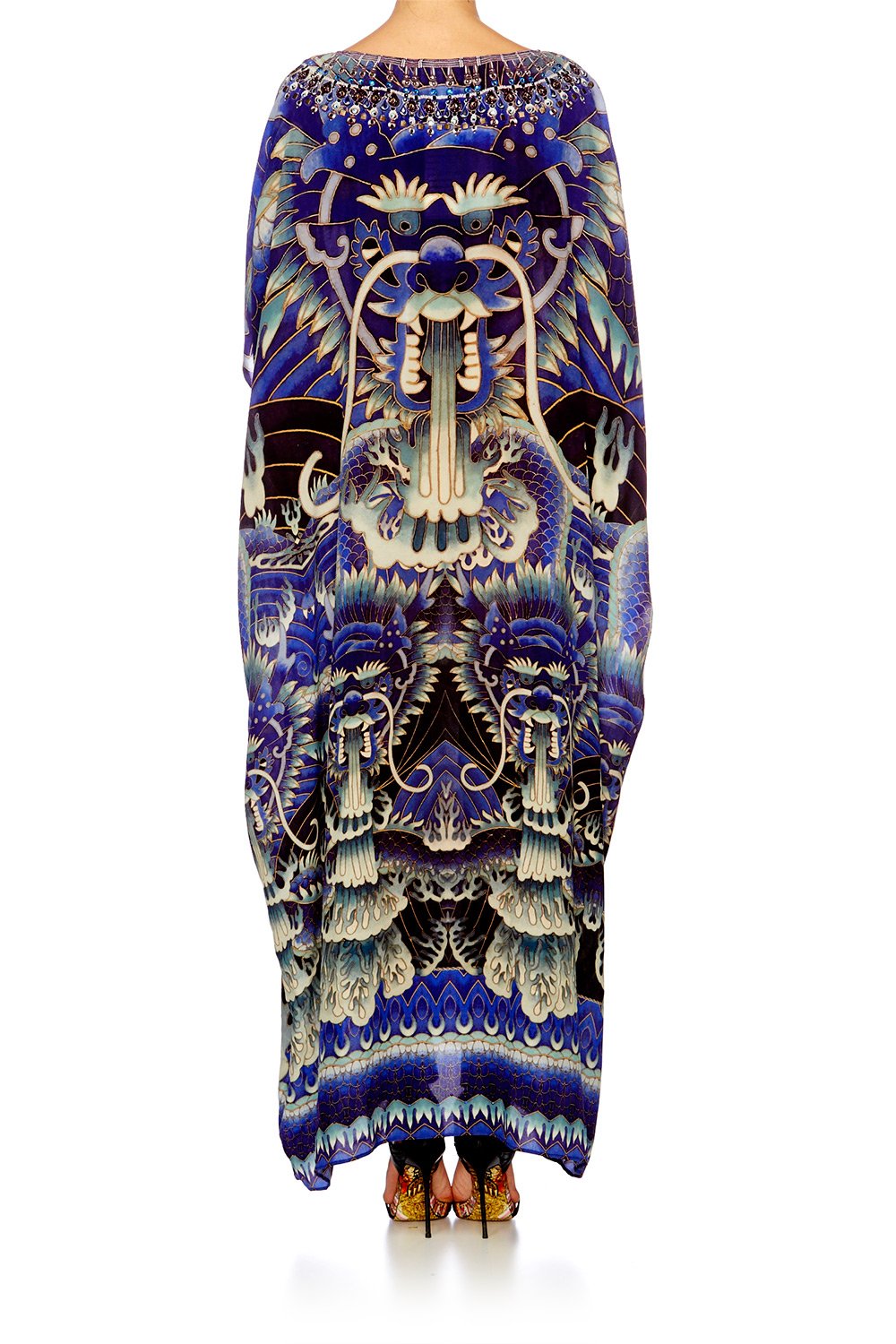 WHATS YOUR POISON ROUND NECK KAFTAN