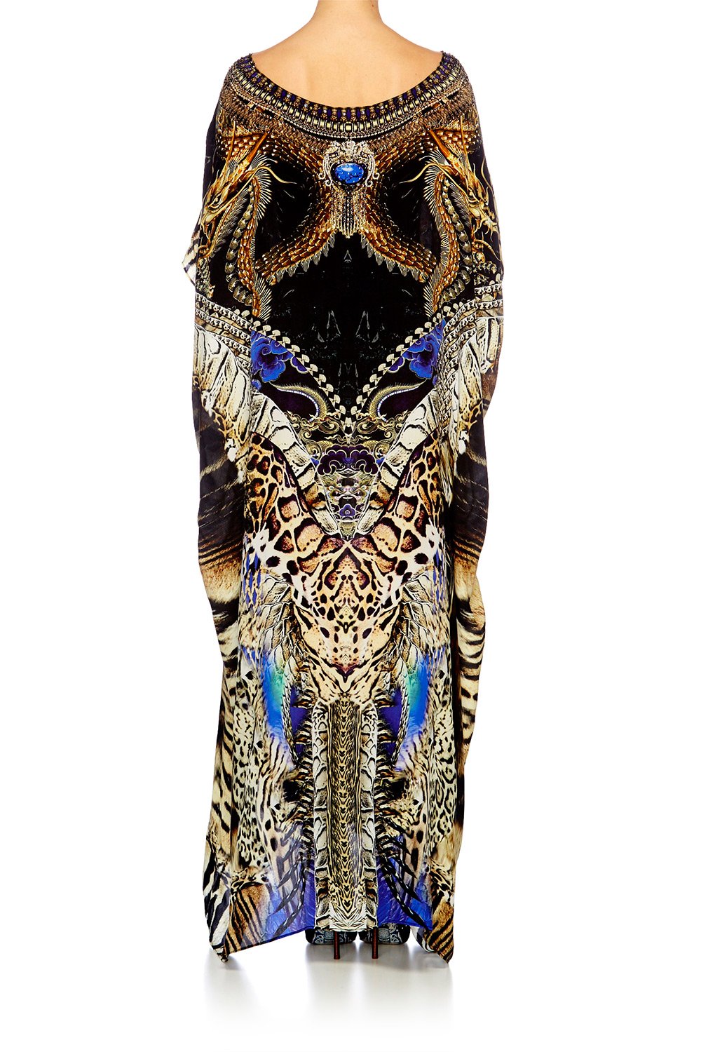 DRAGON LADY ROUND NECK KAFTAN