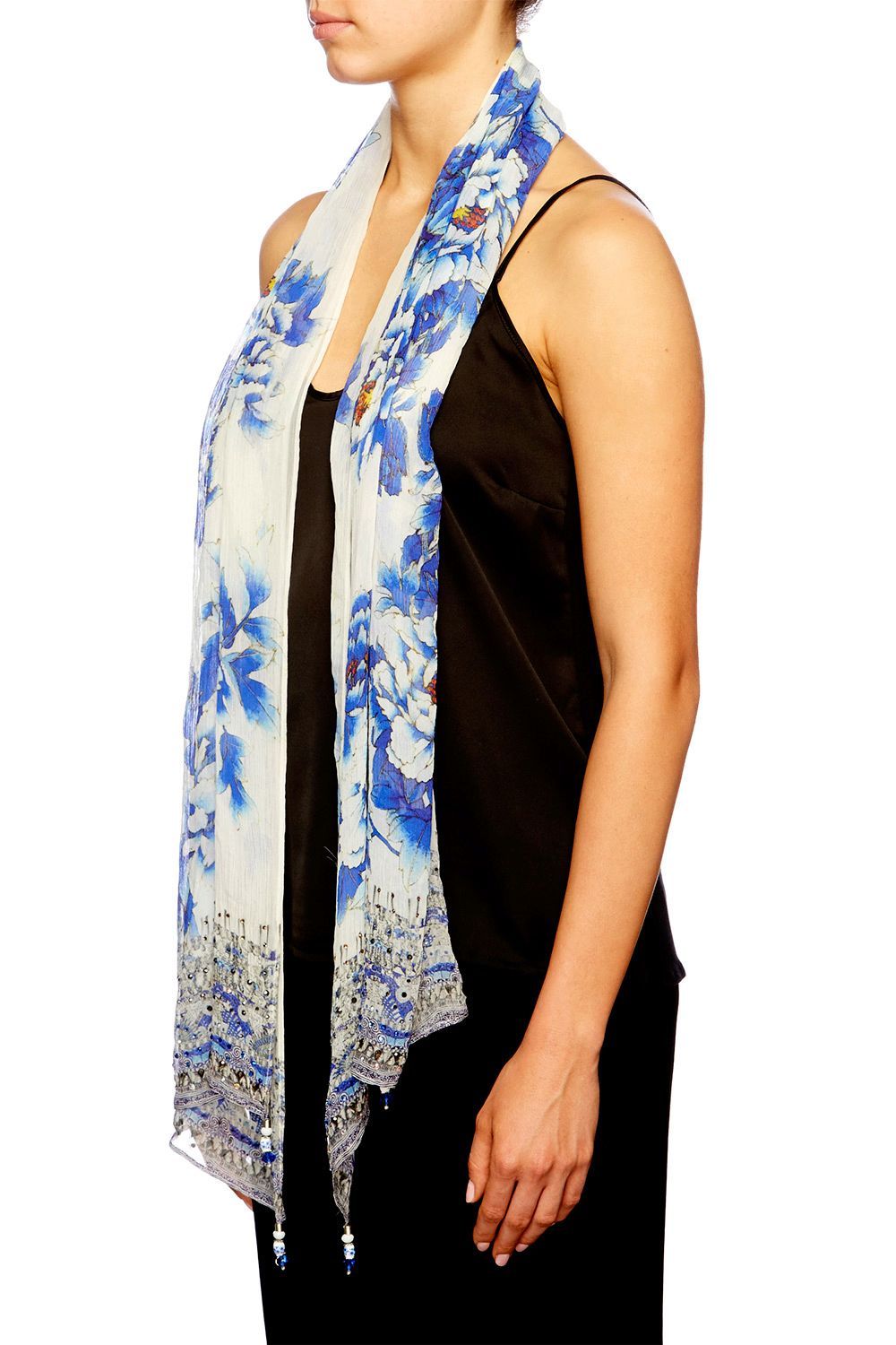 RING OF ROSES LONG SCARF