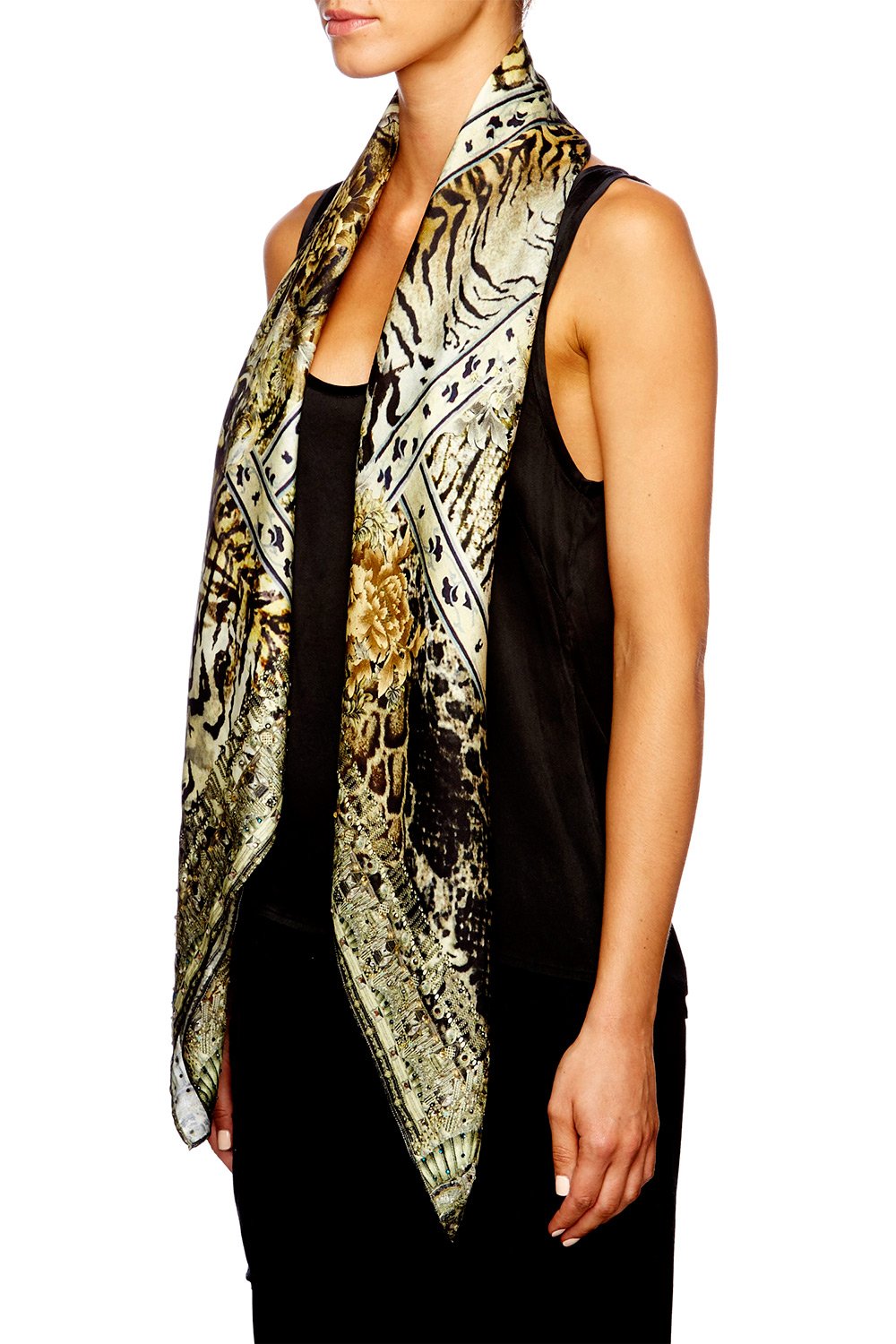 SPIRIT ANIMAL LARGE SQUARE SCARF