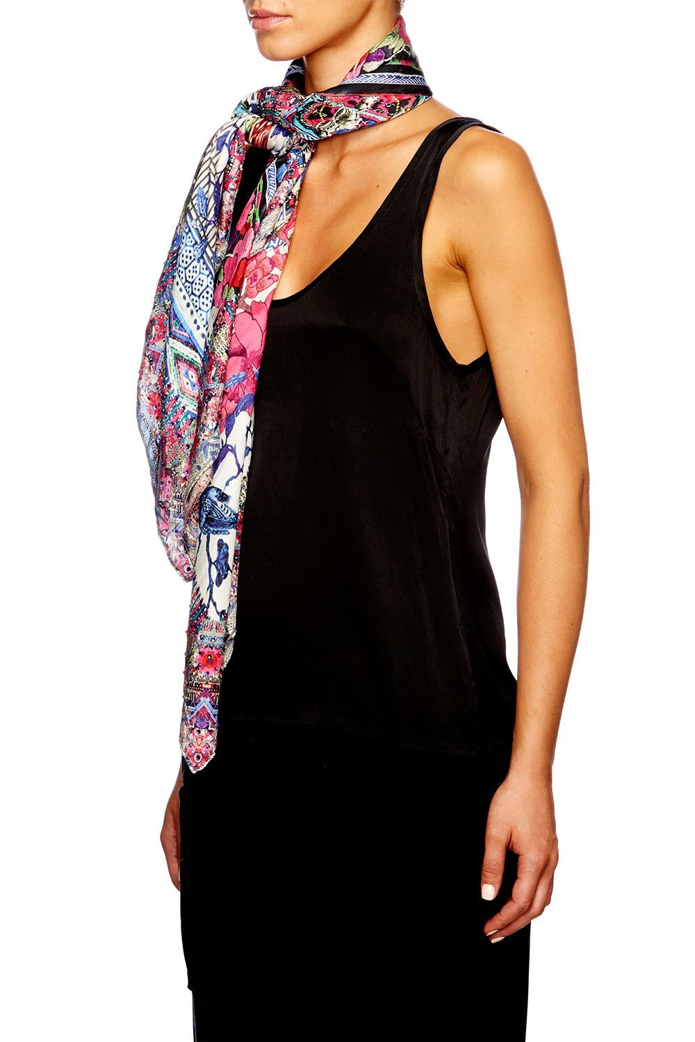 FROM KAILI WITH LOVE LARGE SQUARE SCARF