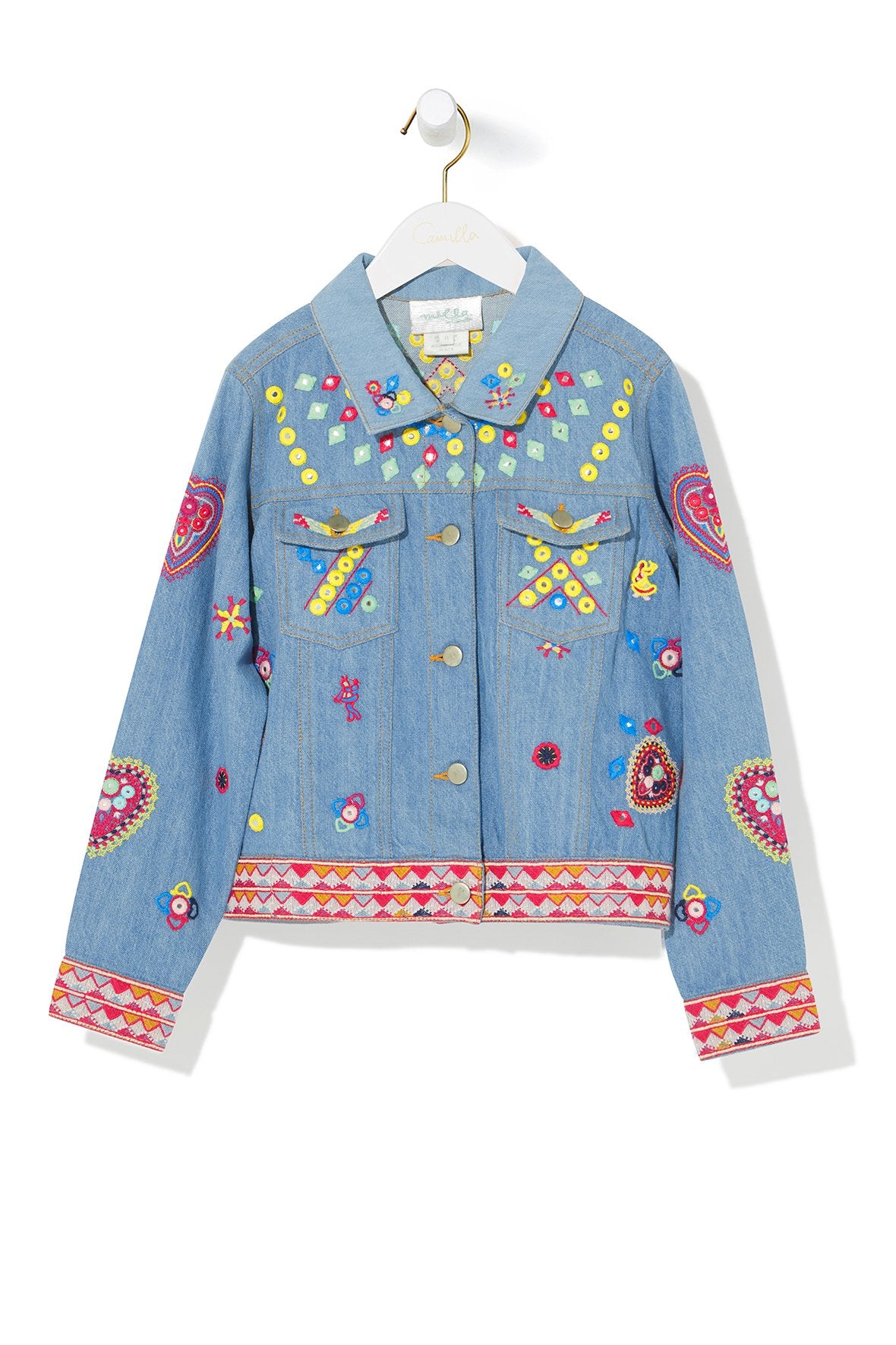 KALBELIA QUEEN KIDS DENIM JACKET