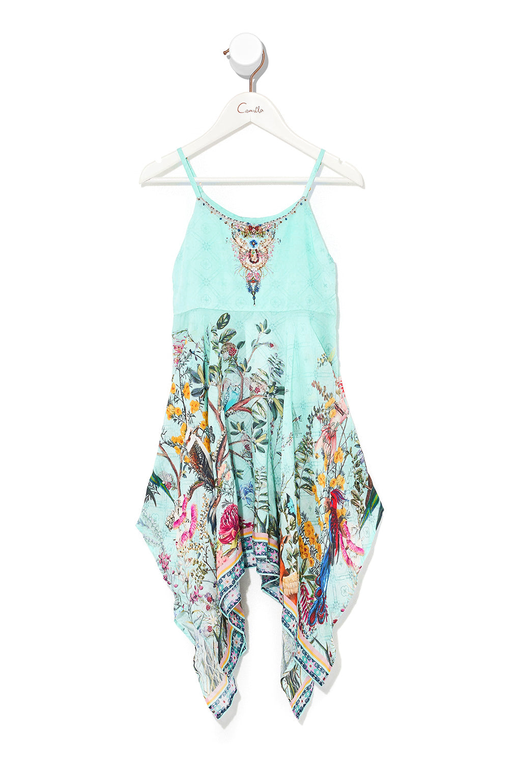 KIDS HANDKERCHIEF HEM DRESS MILLAS BACKYARD