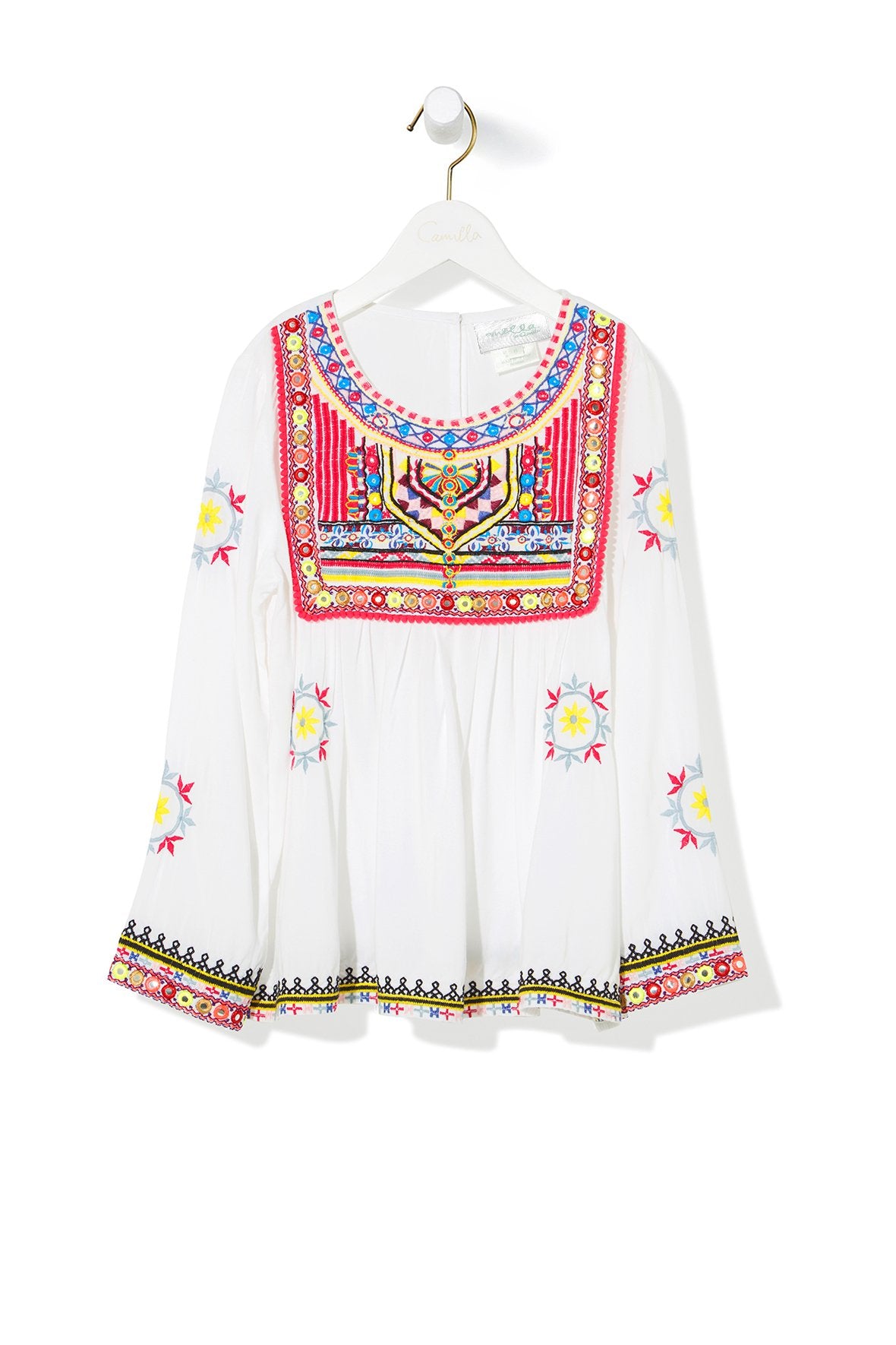 KALBELIA QUEEN KIDS TRIM BLOUSE