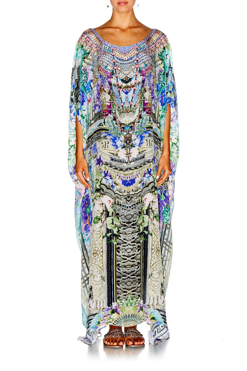 DEAR DIARY ROUND NECK KAFTAN