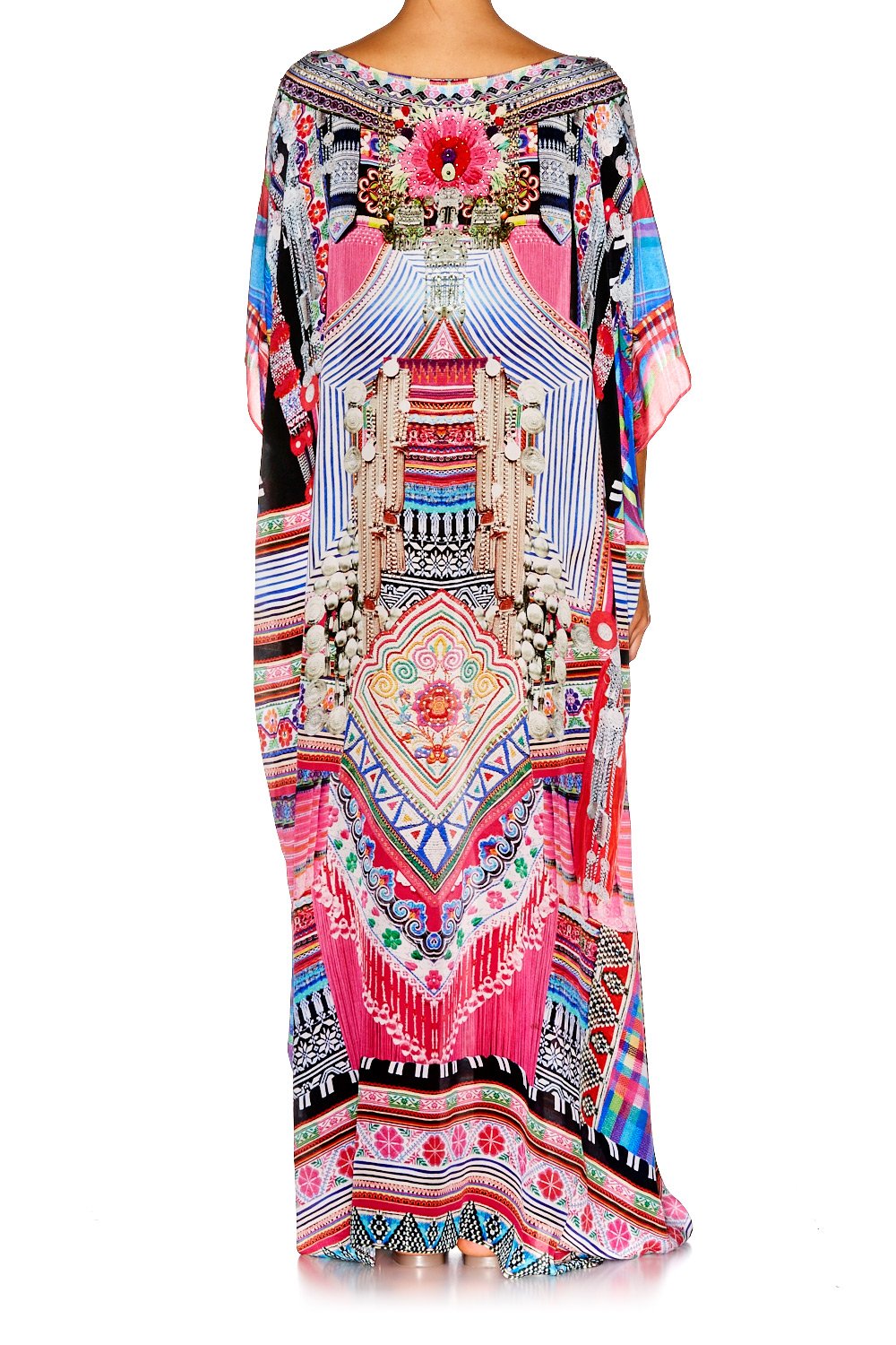 HANI HEAVEN ROUND NECK KAFTAN