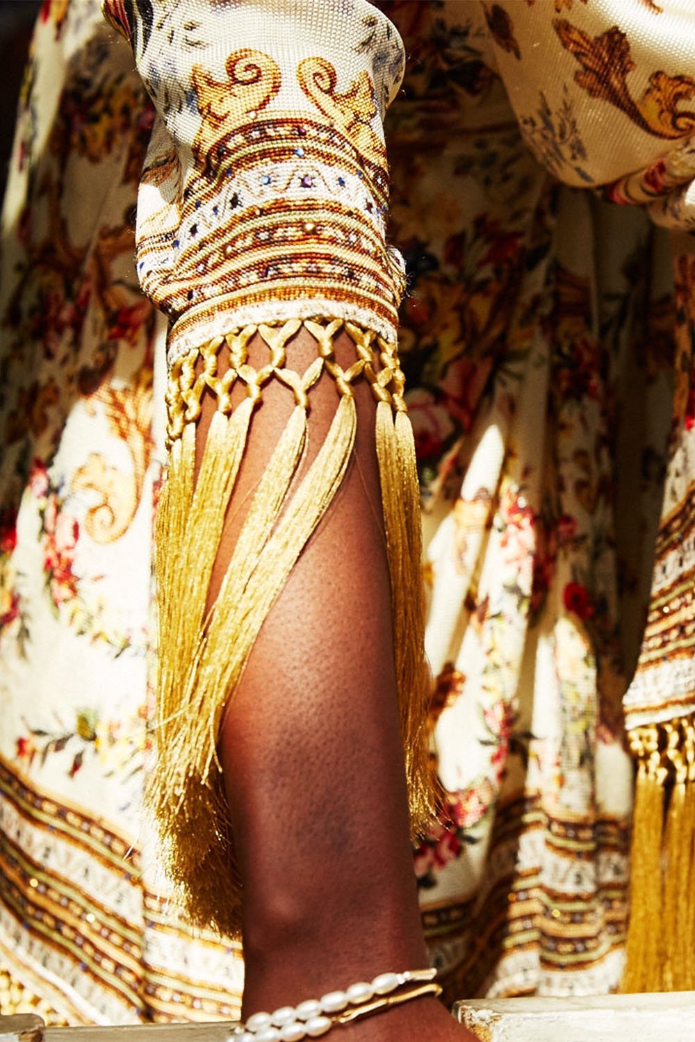 SHORT TASSEL WRAP OLYMPE ODE