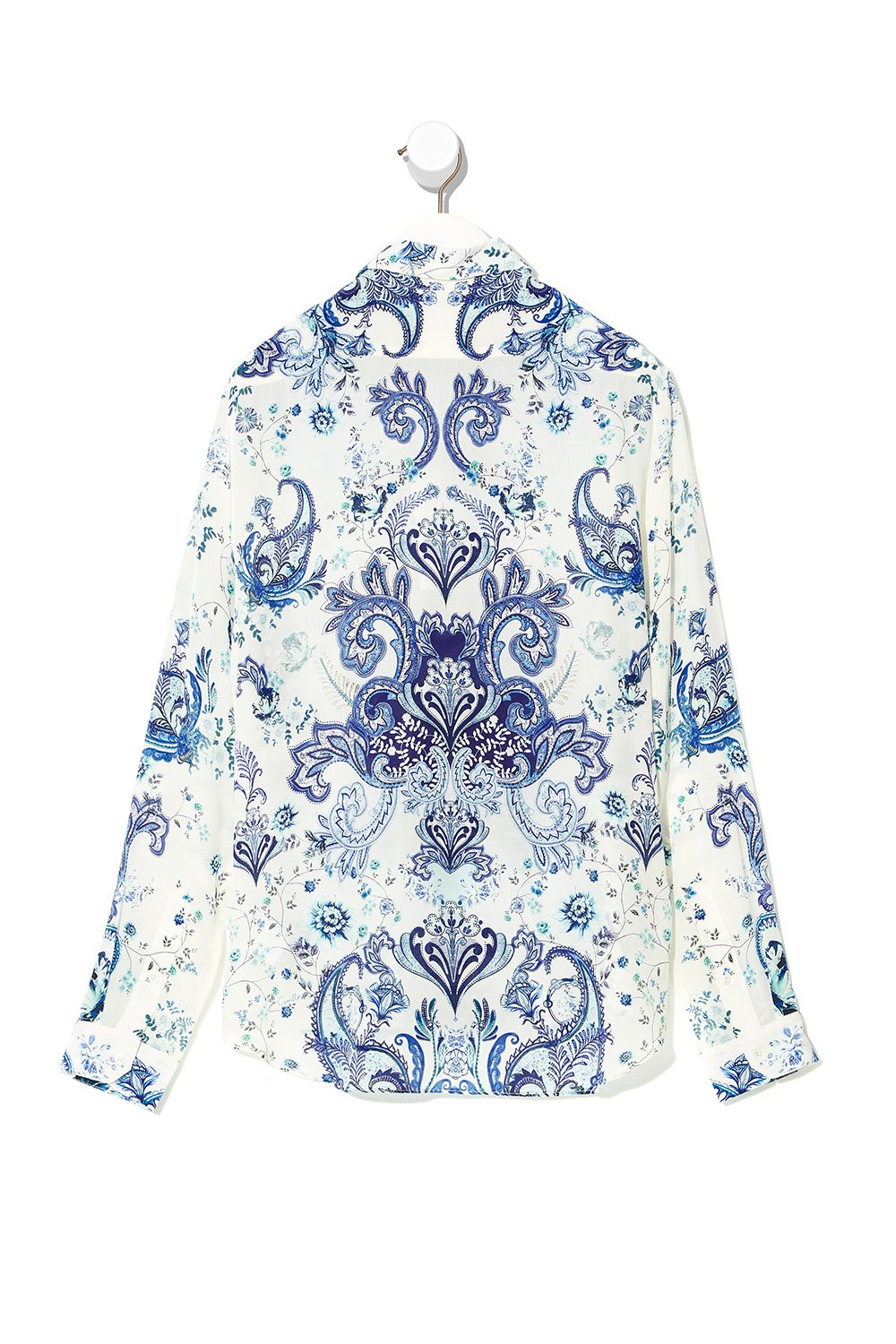 COLLARED LONG SLEEVE SHIRT TALKING ABOUT A REVOLUTION