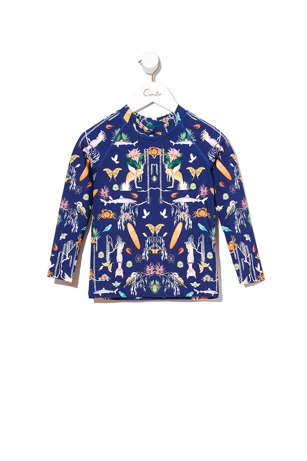 BOYS LONG SLEEVE RASHIE DESERT DANCE