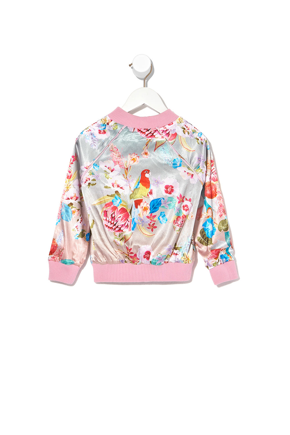 INFANTS REVERSIBLE BOMBER JACKET OVER THE RAINBOW