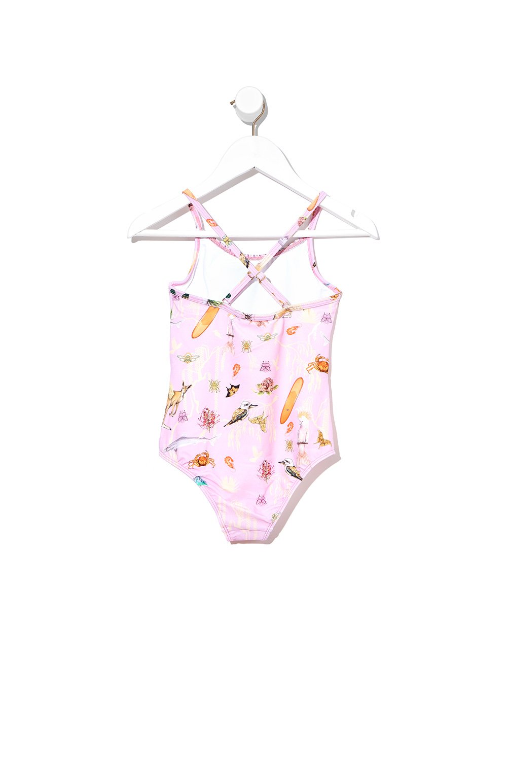 INFANTS ROUND NECK ONE PIECE OVER THE RAINBOW