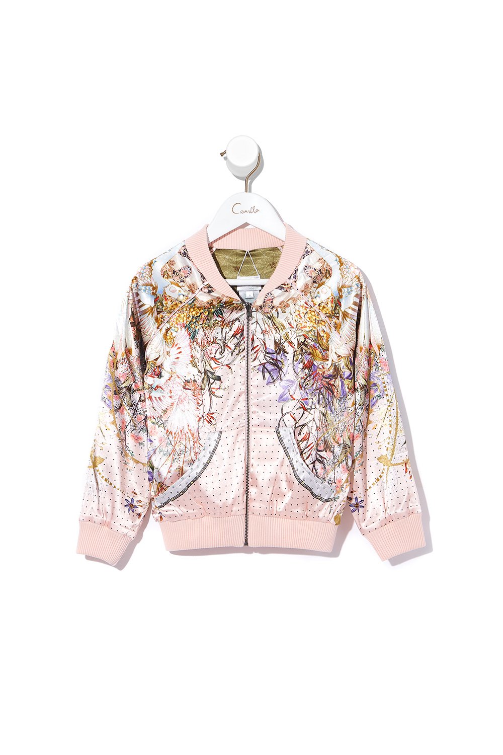 INFANTS REVERSIBLE BOMBER JACKET KINDRED SKIES