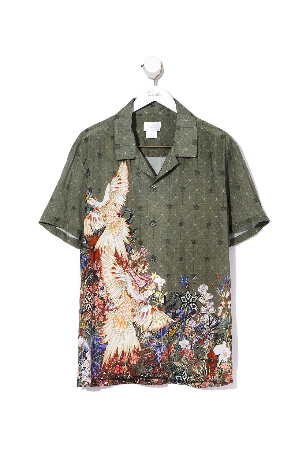 MEN'S SHORT SLEEVE SHIRT WATCHFUL WINGS