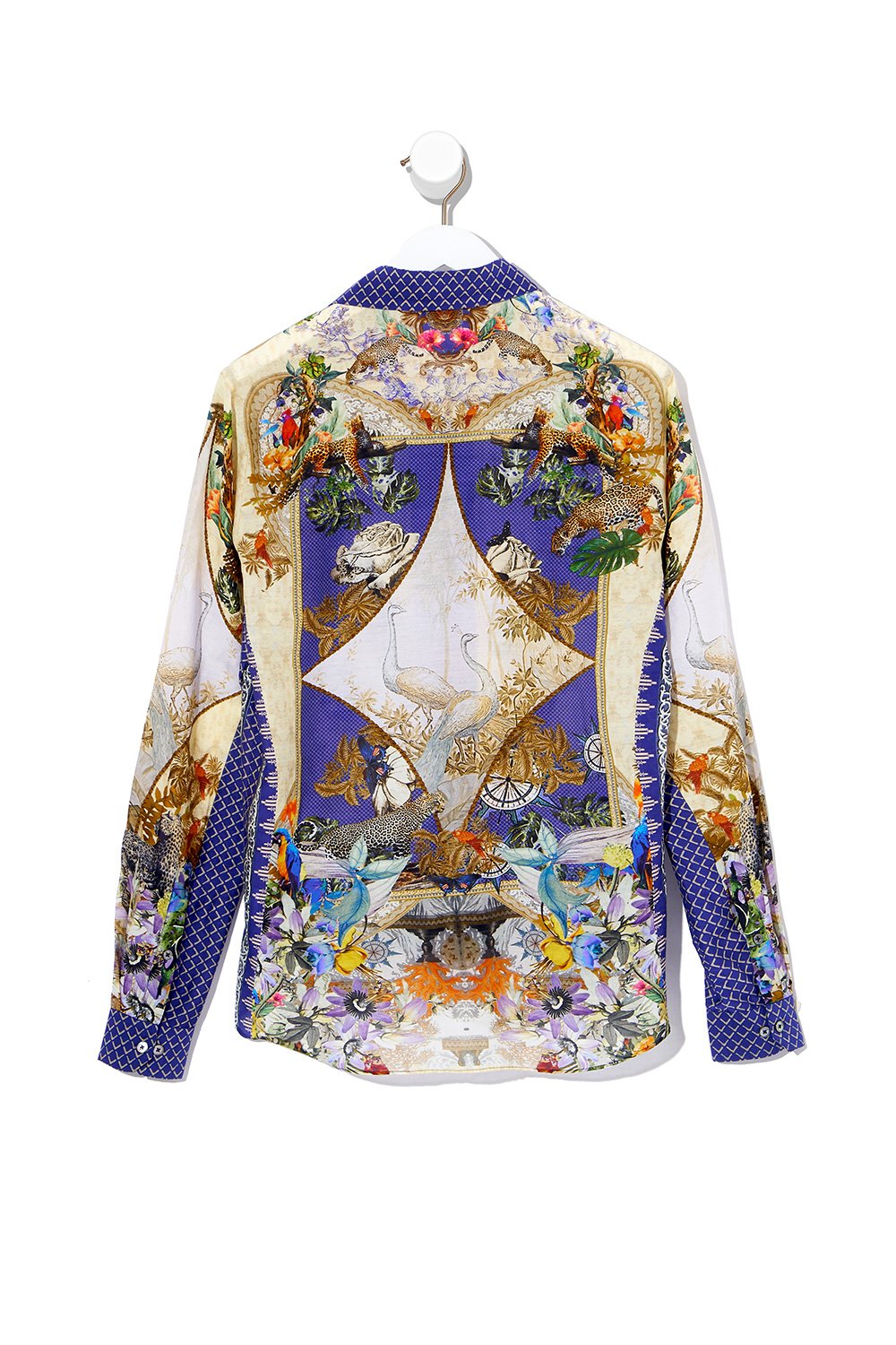 MENS LONG SLEEVE COLLARED SHIRT MUSE NOVELS