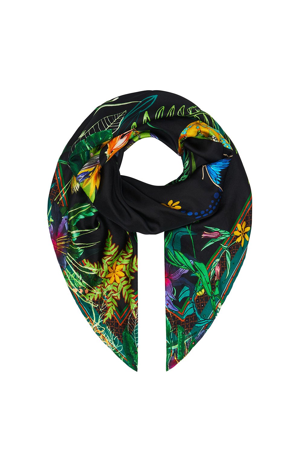 LARGE SQUARE SCARF RIVER CRUISE