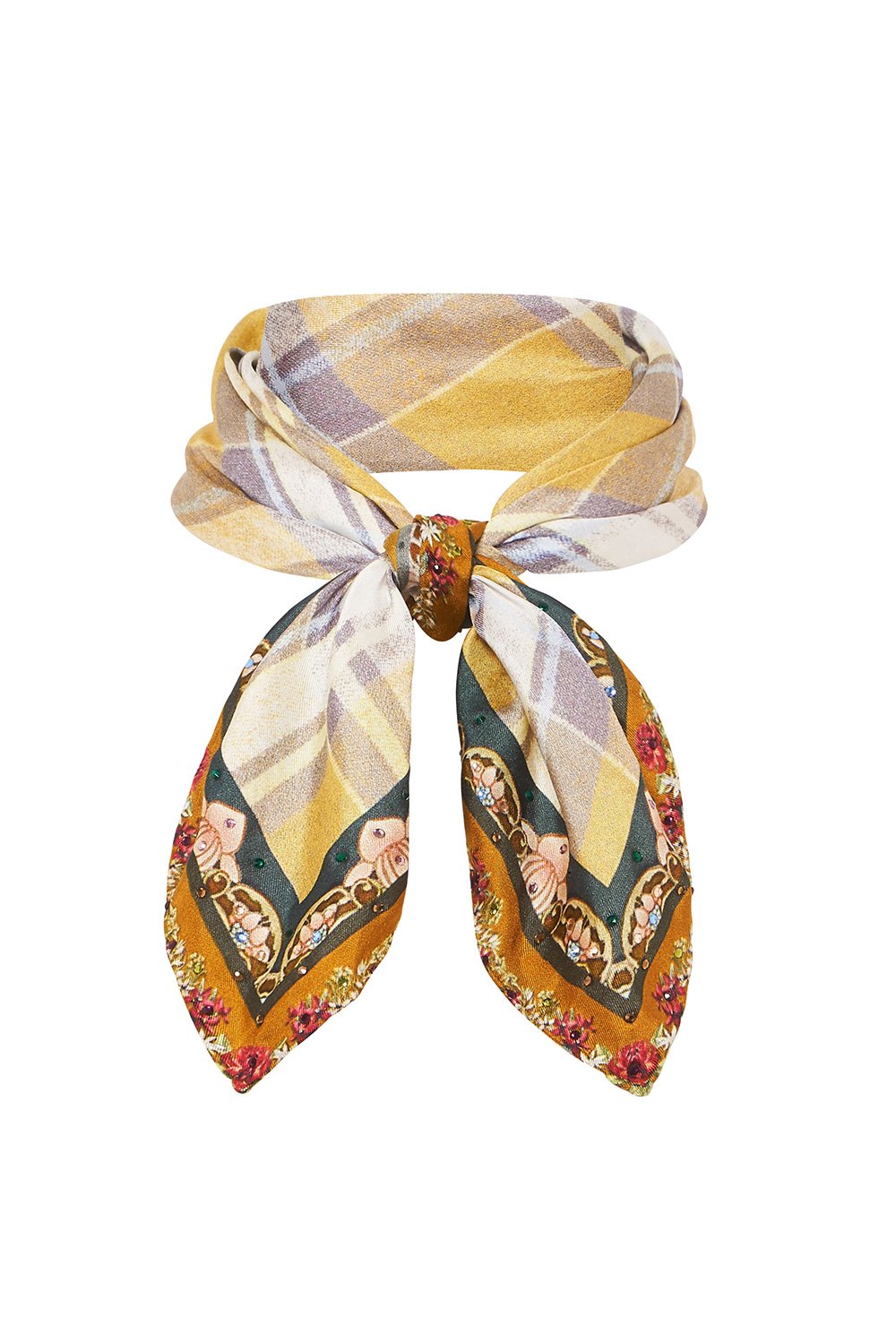 NECK TIE SCARF AMONG THE GUMTREES