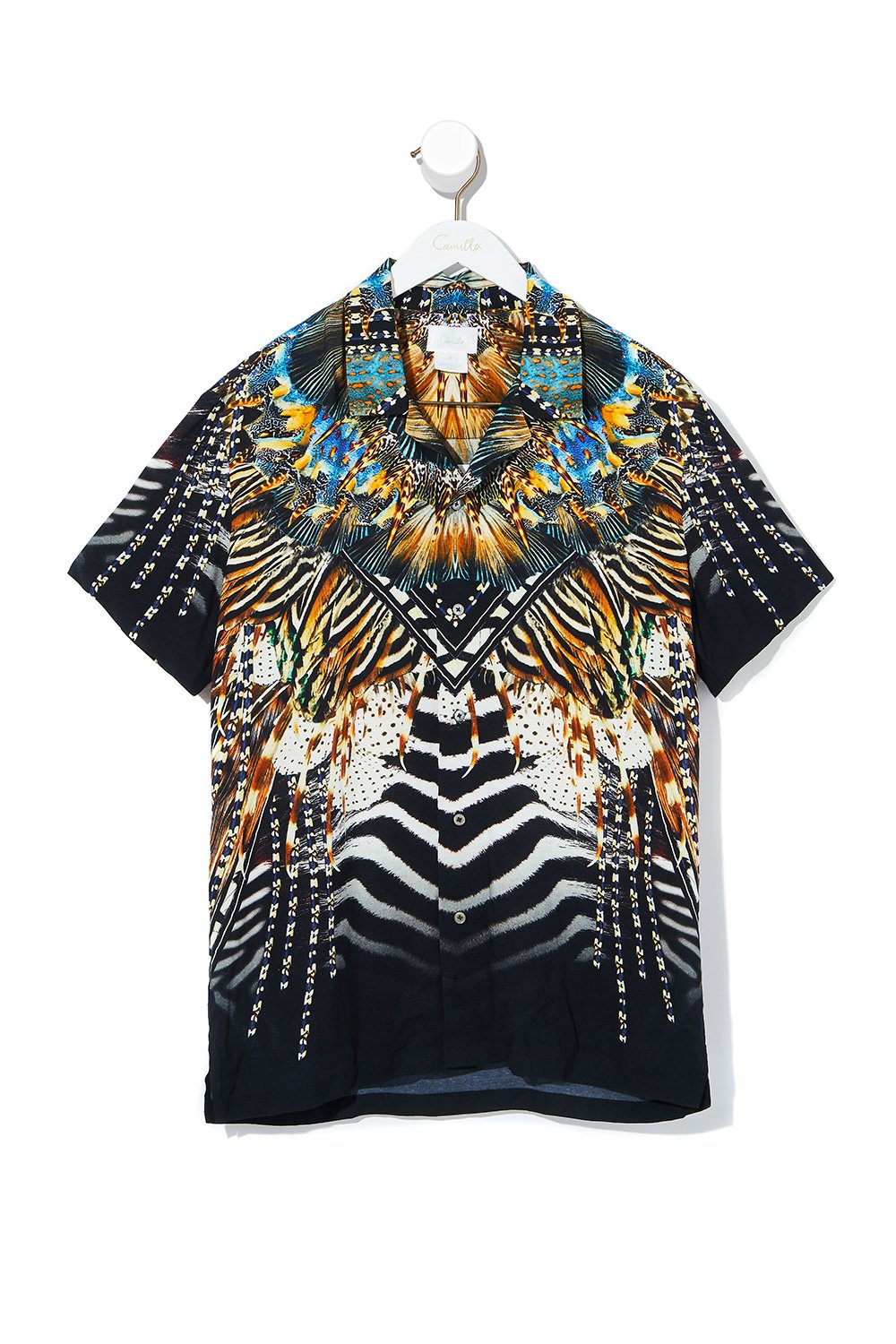 MENS SHORT SLEEVE SHIRT LOST PARADISE