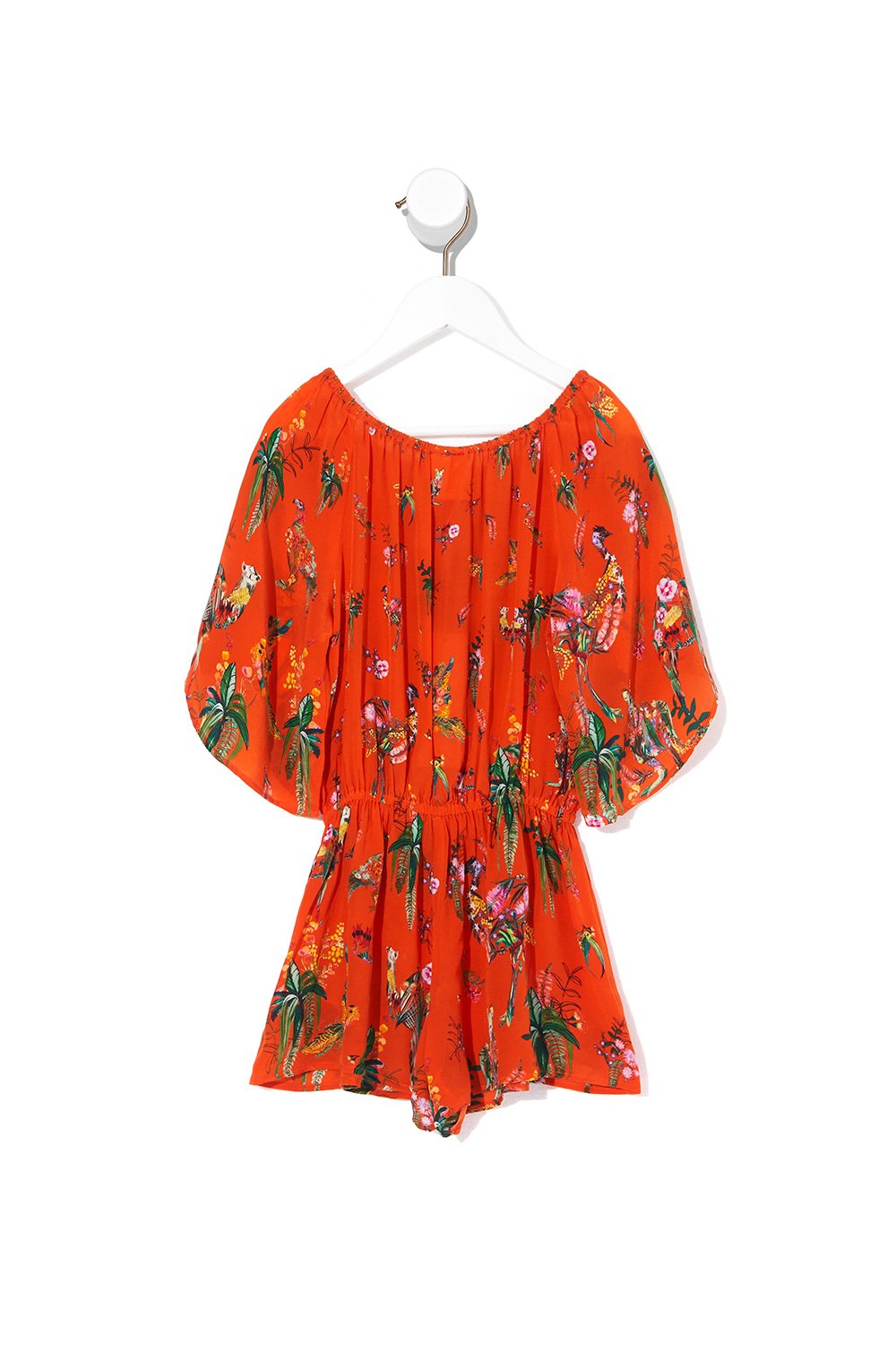 KIDS 3/4 FLARE SLEEVE PLAYSUIT PARADISE CIRCUS