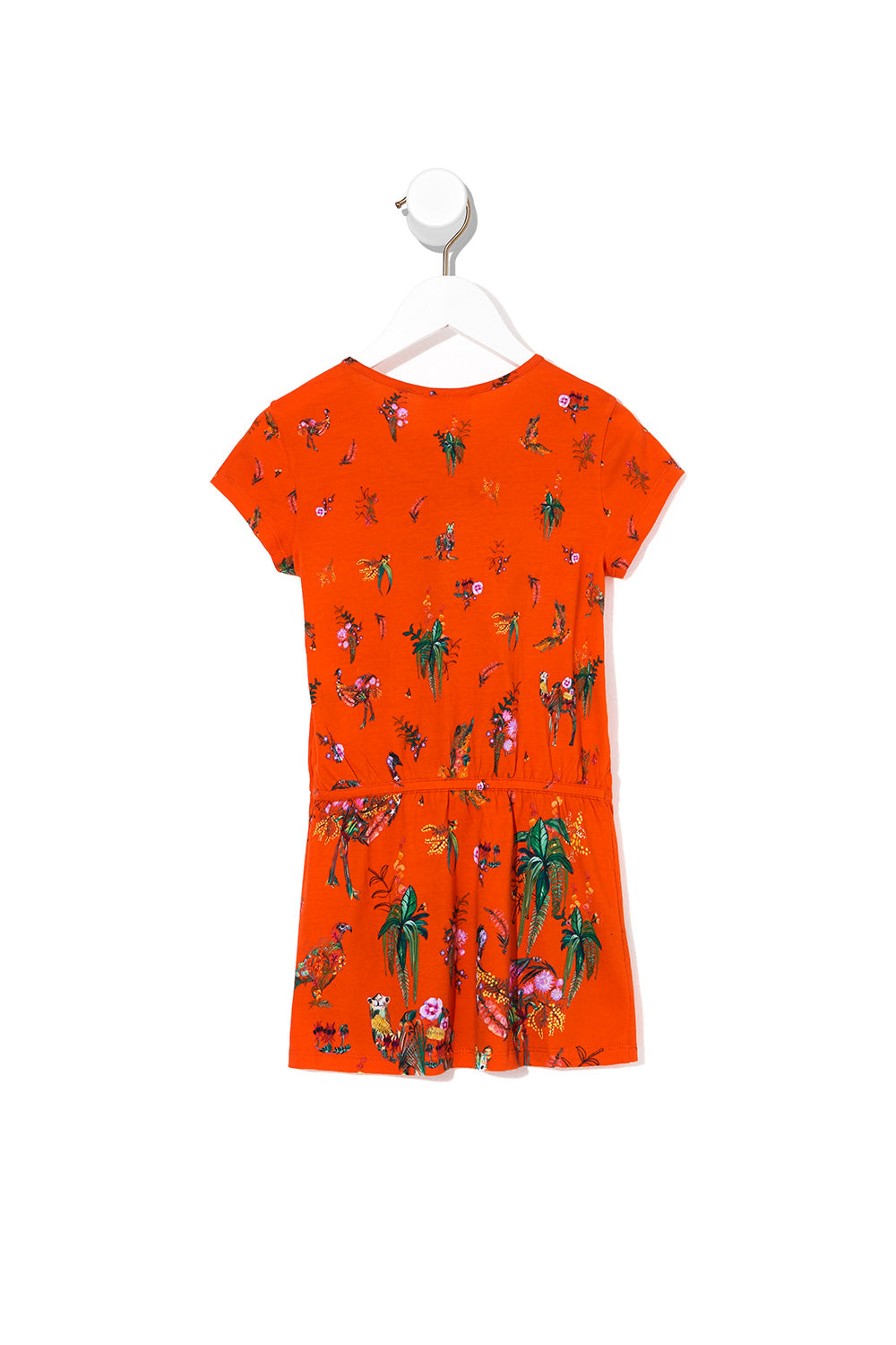 KIDS DRAWSTRING DRESS PARADISE CIRCUS