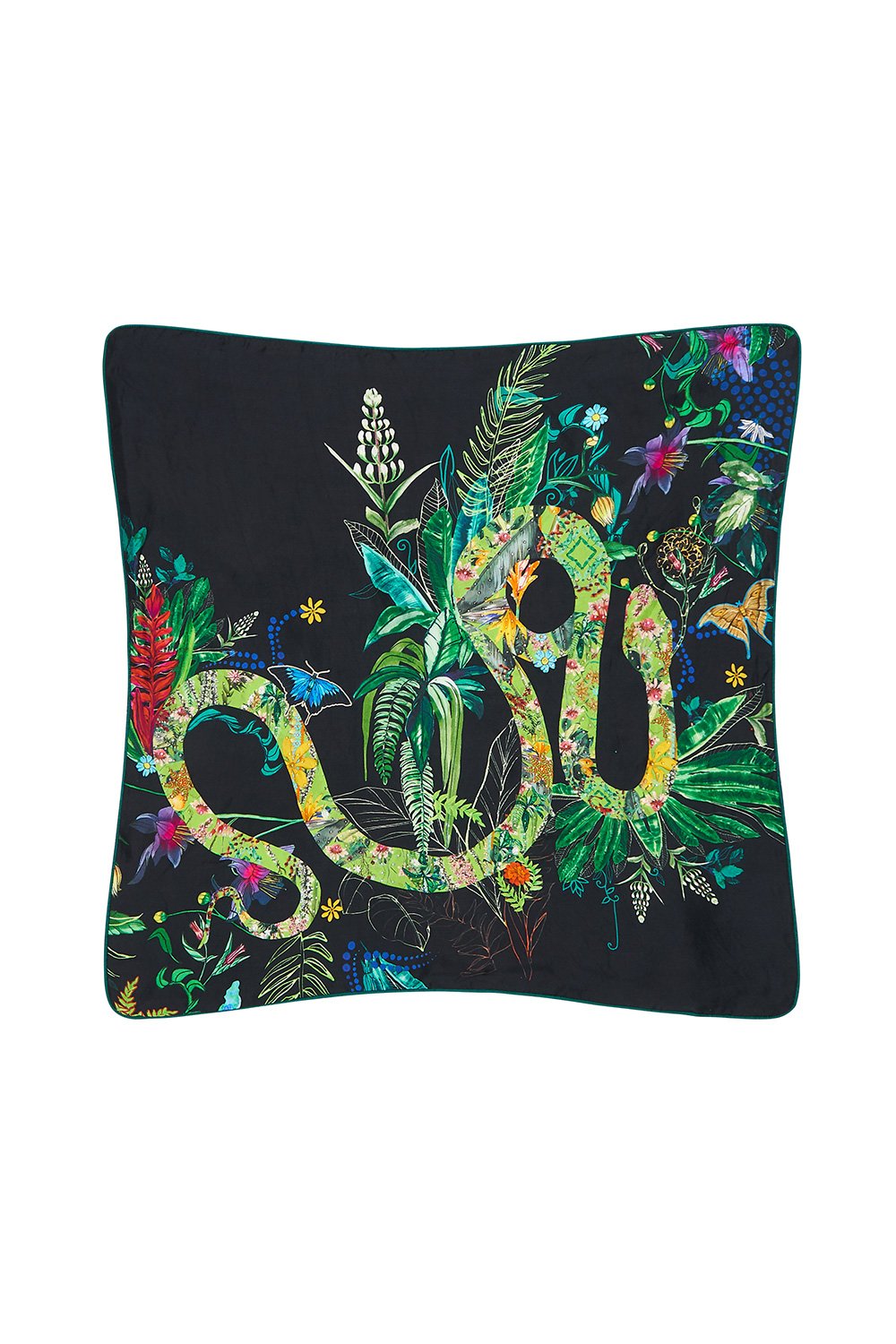 LARGE SQUARE CUSHION RIVER CRUISE