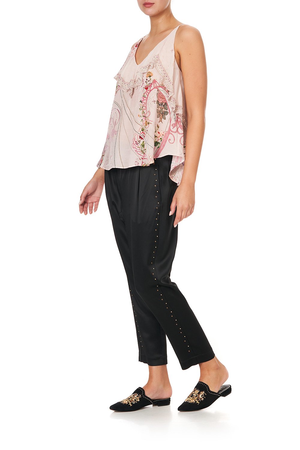 TOP WITH NECKLINE FRILL ISTENANYA