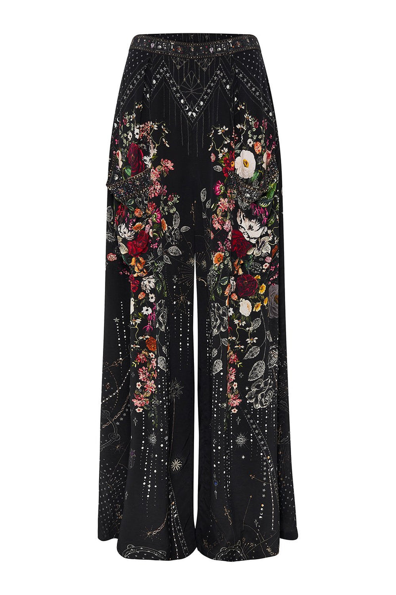 FLARED KNIT TROUSER THE GYPSY LOUNGE