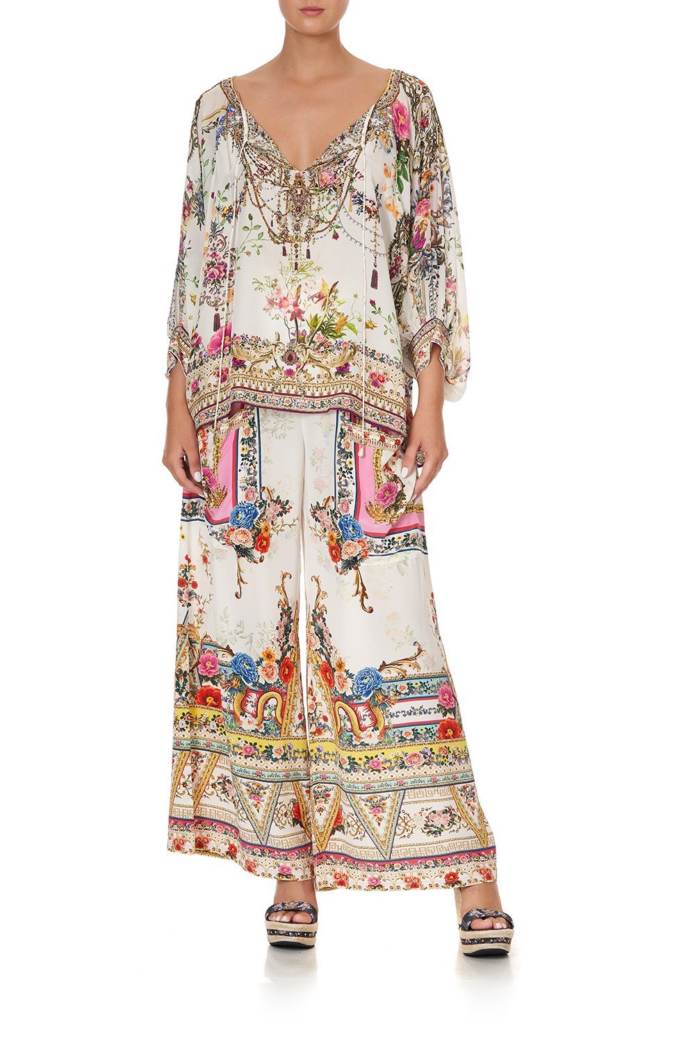 RAGLAN SLEEVE BLOUSE WITH CUFF BY THE MEADOW