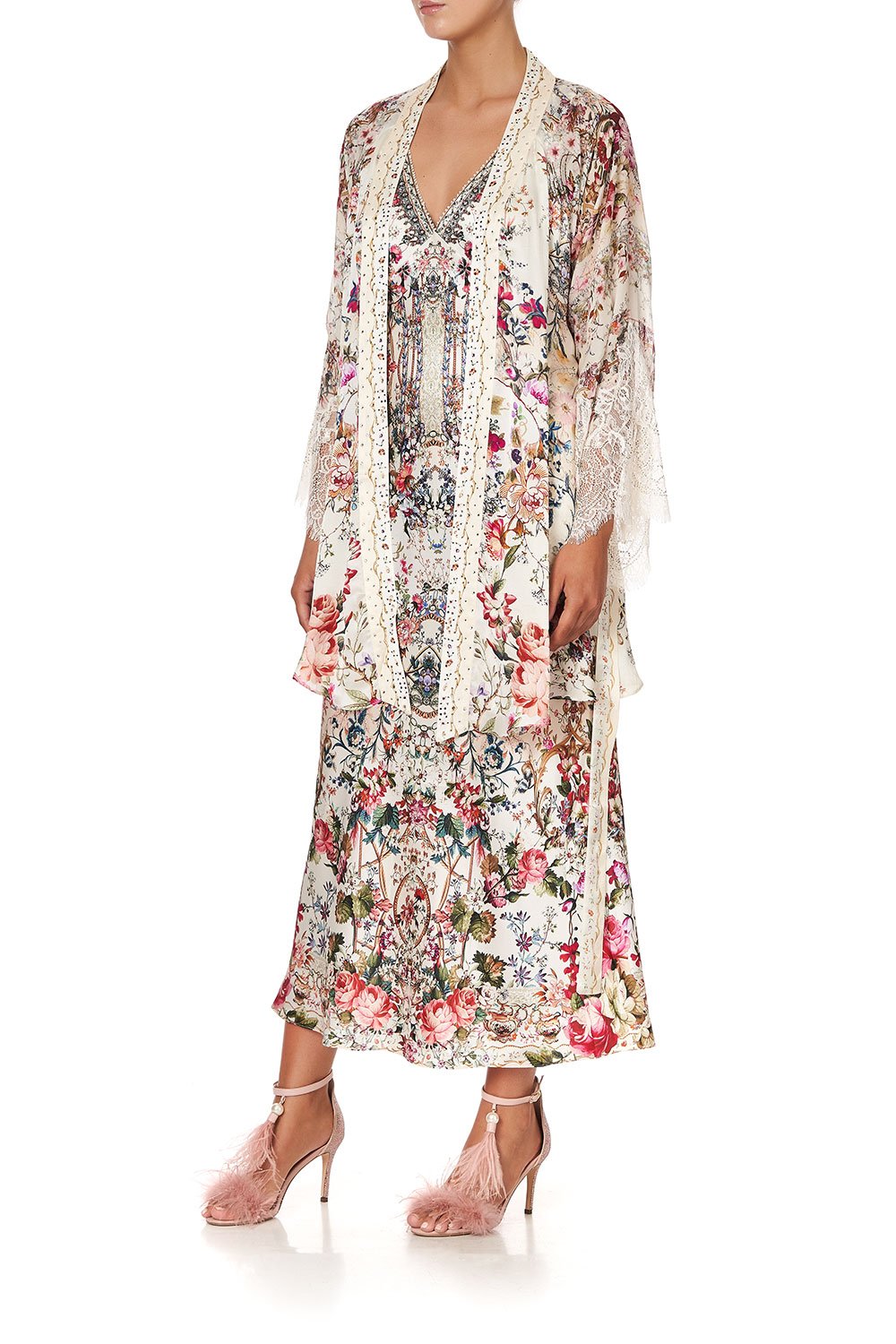 LAYER WITH CONTRAST YOKE AND SLEEVE LONDON LOOMS