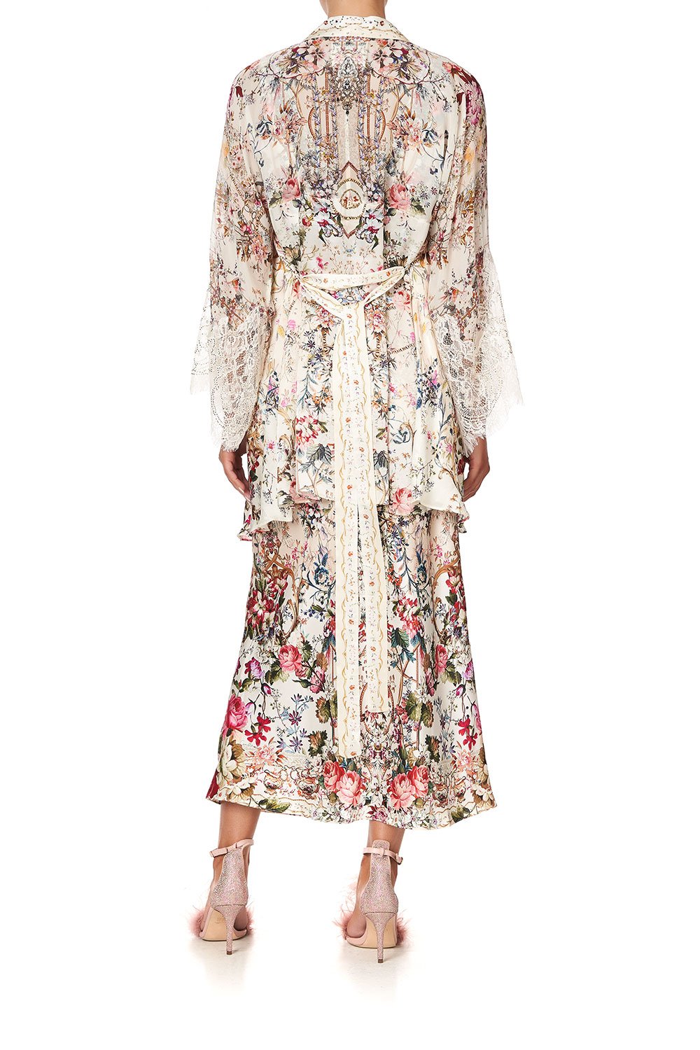 LAYER WITH CONTRAST YOKE AND SLEEVE LONDON LOOMS