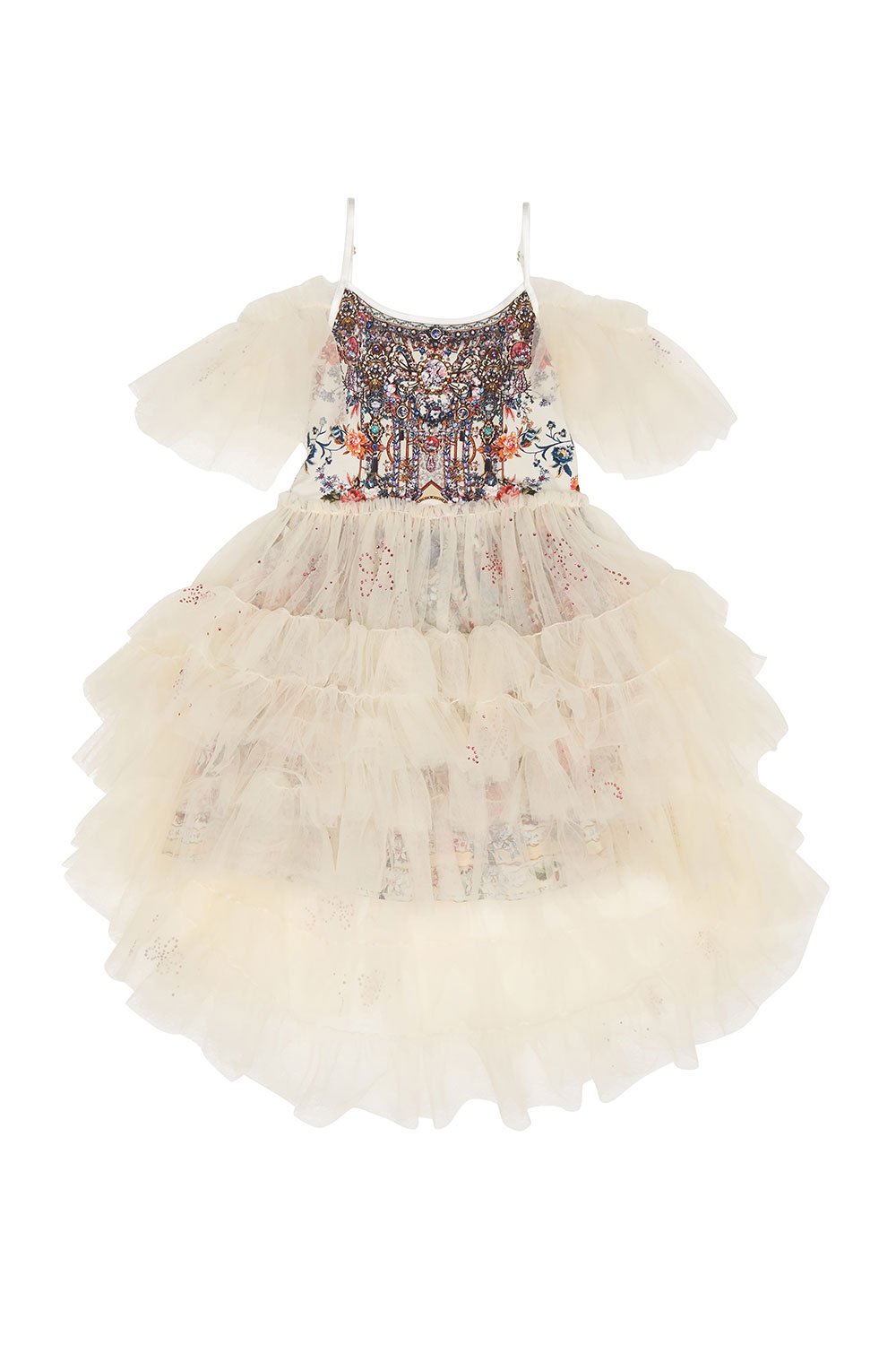 KIDS TUTU FRILL DRESS 4-10 LONDON LOOMS