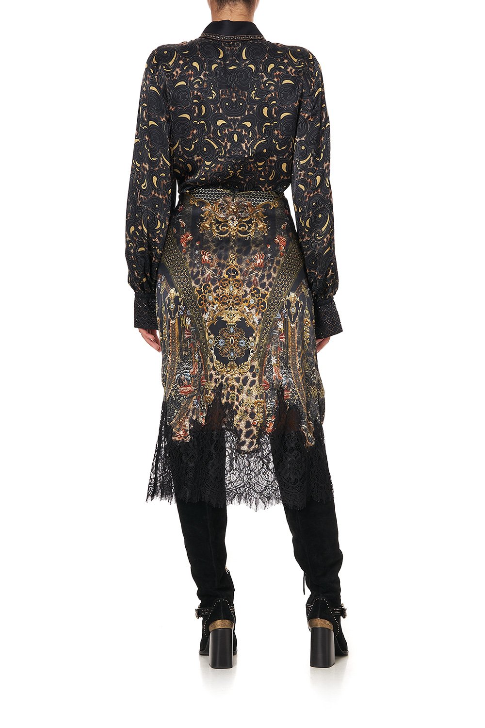 CURVED COLLAR BLOUSE ABINGDON PALACE