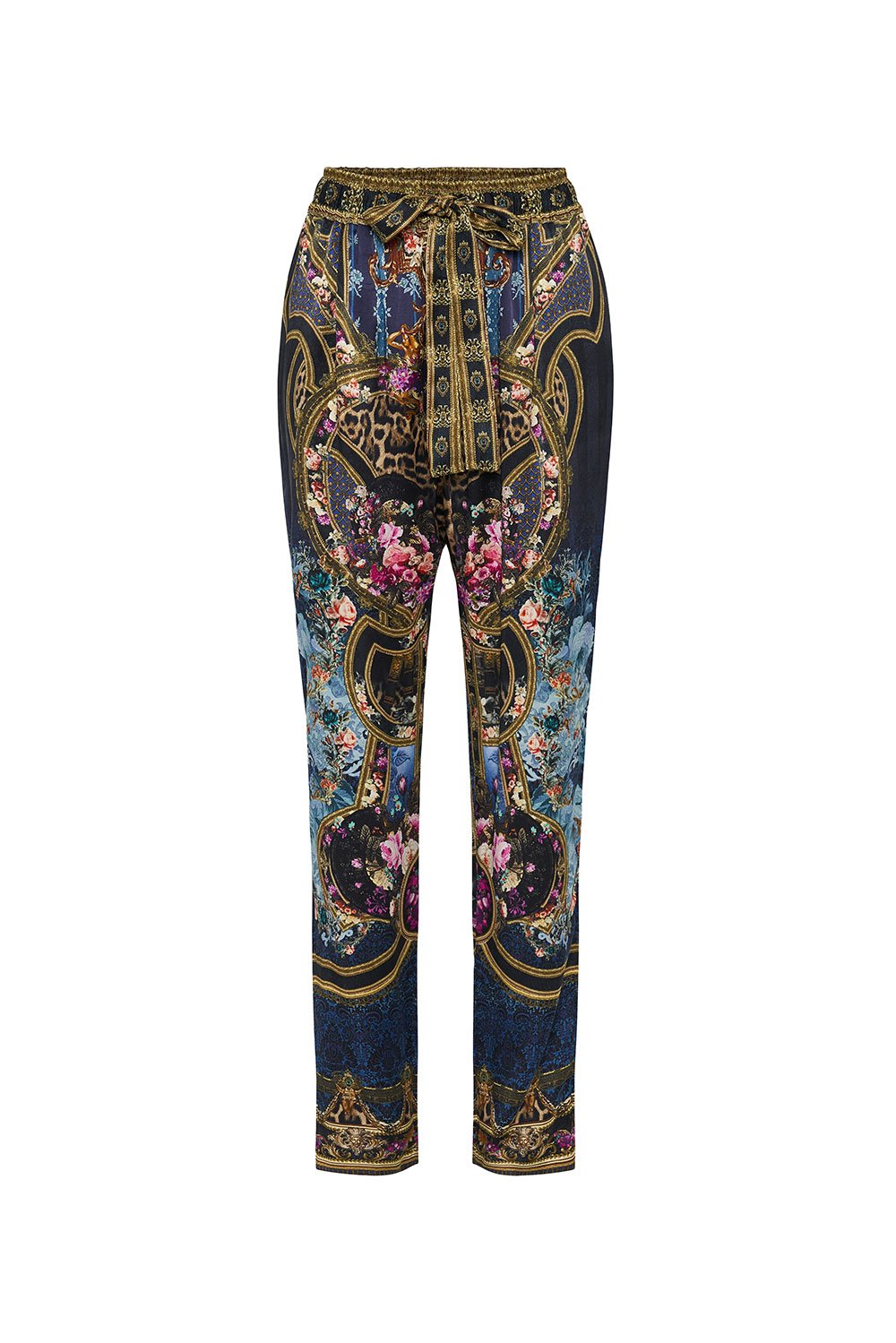 DROP CROTCH SLIM LEG PANT FIELDS OF TREASURE