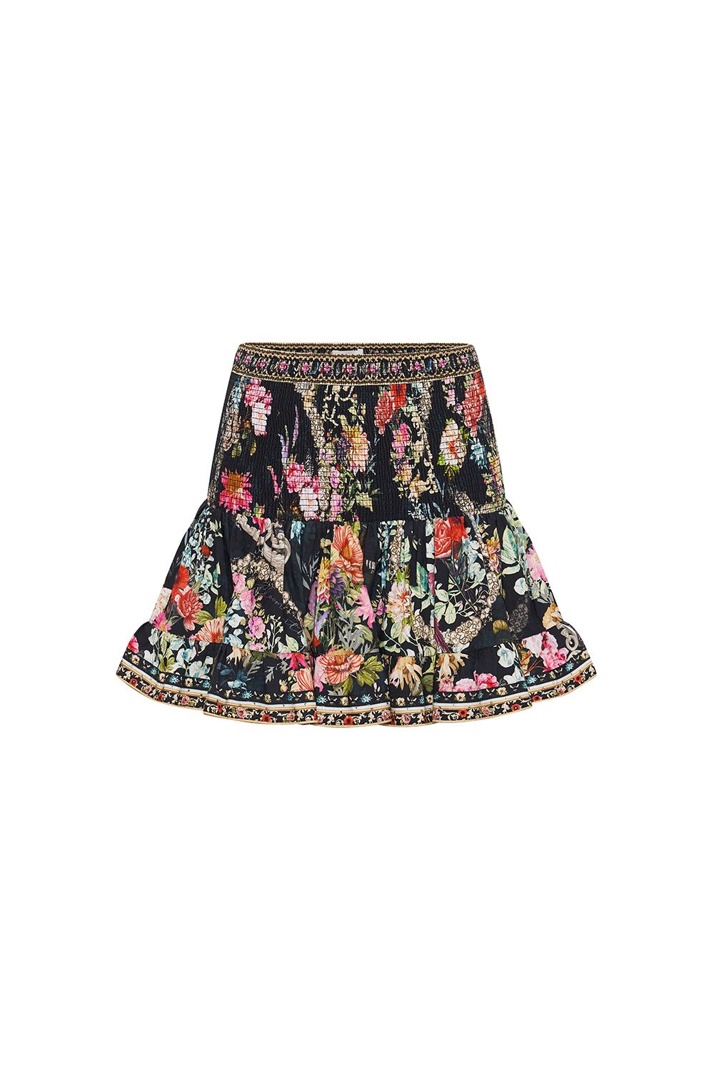 SHORT SHIRRED SKIRT HAMPTON HIVE