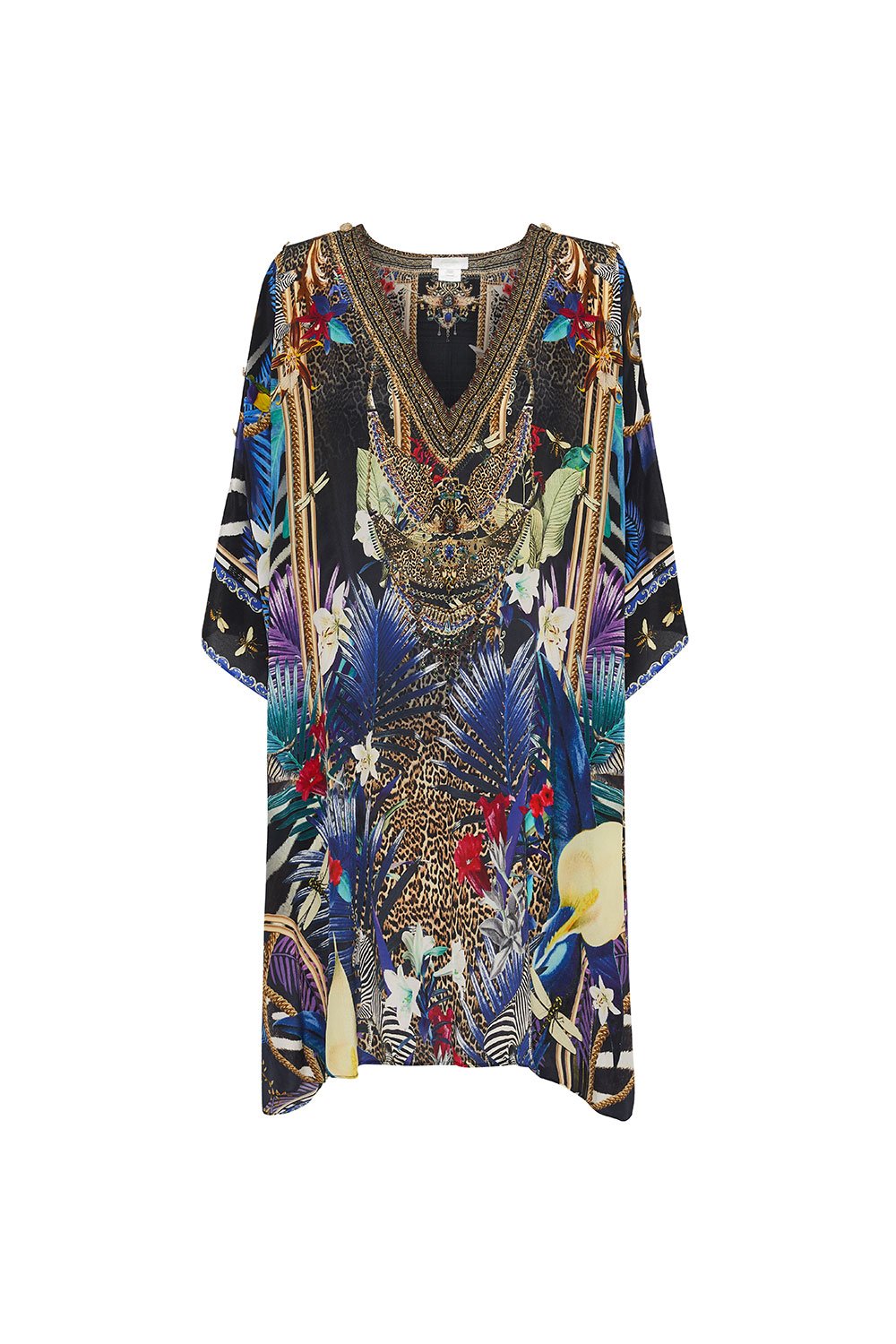 KAFTAN WITH BUTTON UP SLEEVES RAINBOW ROOM