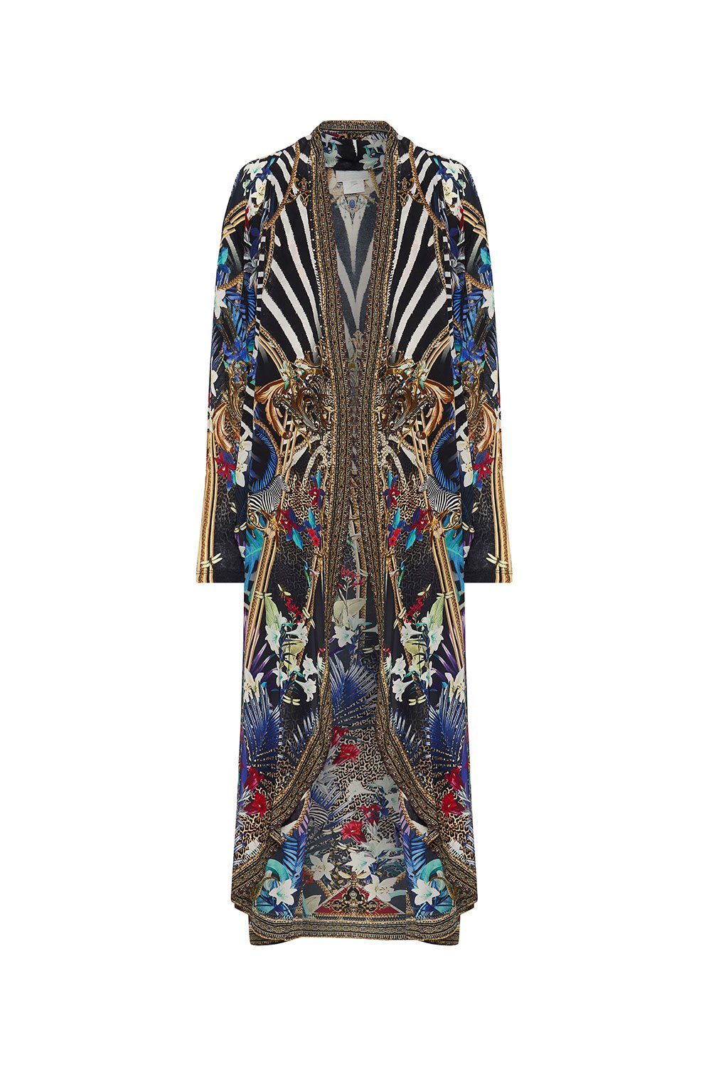 LONG CASUAL JACKET WITH POCKETS RAINBOW ROOM