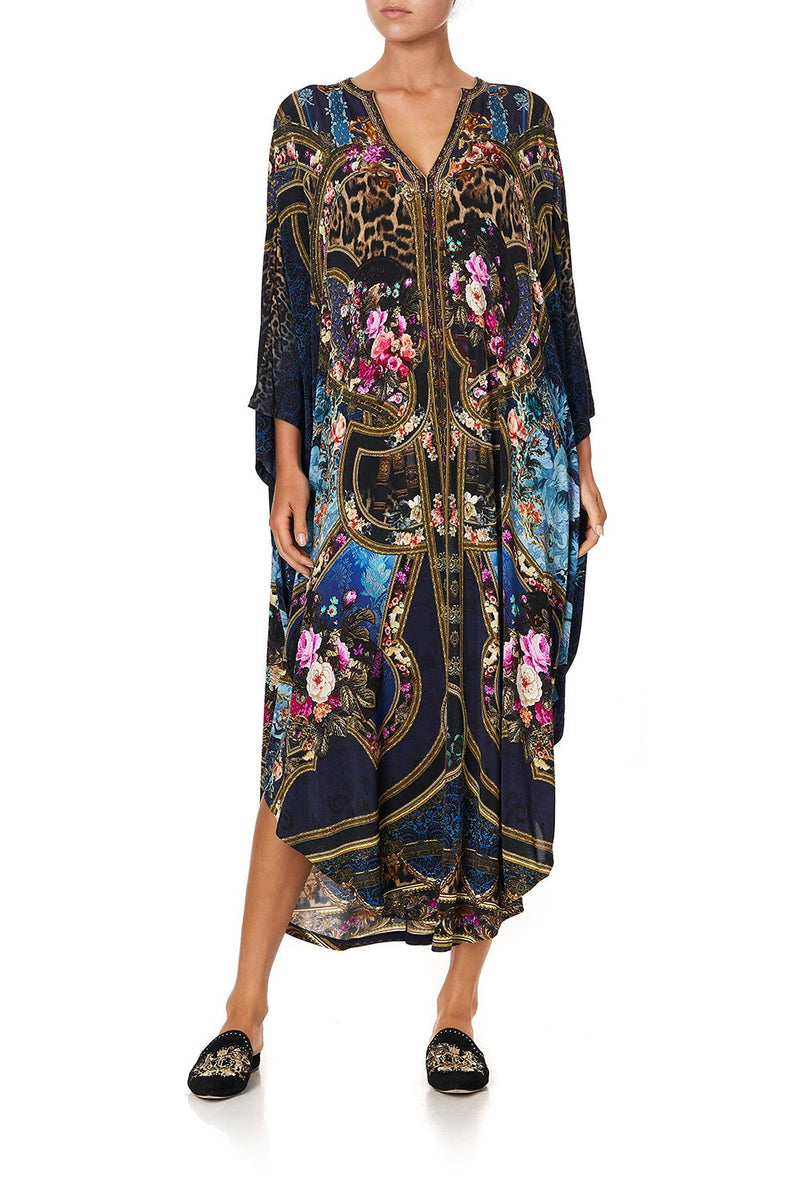 JERSEY SHORT KAFTAN WITH CURVED HEM TALES OF TALITHA