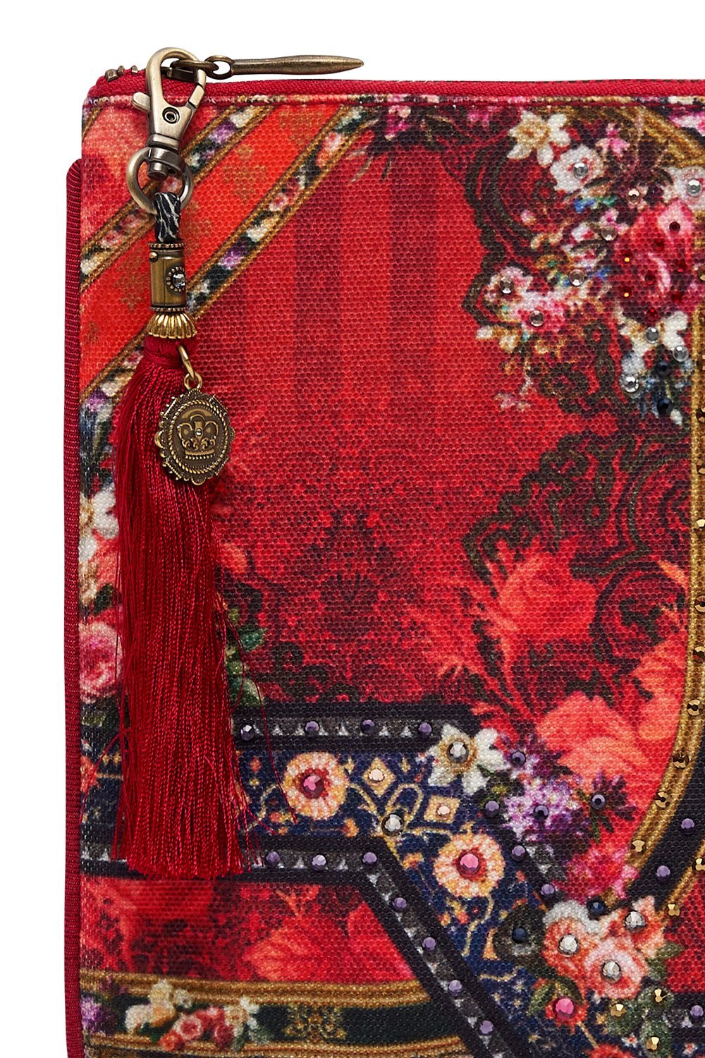 SMALL CANVAS CLUTCH STORIES OF A STATION