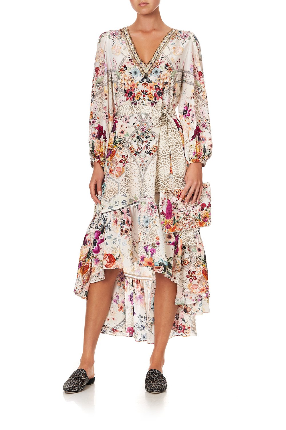 SMALL CANVAS CLUTCH SEW IN LOVE