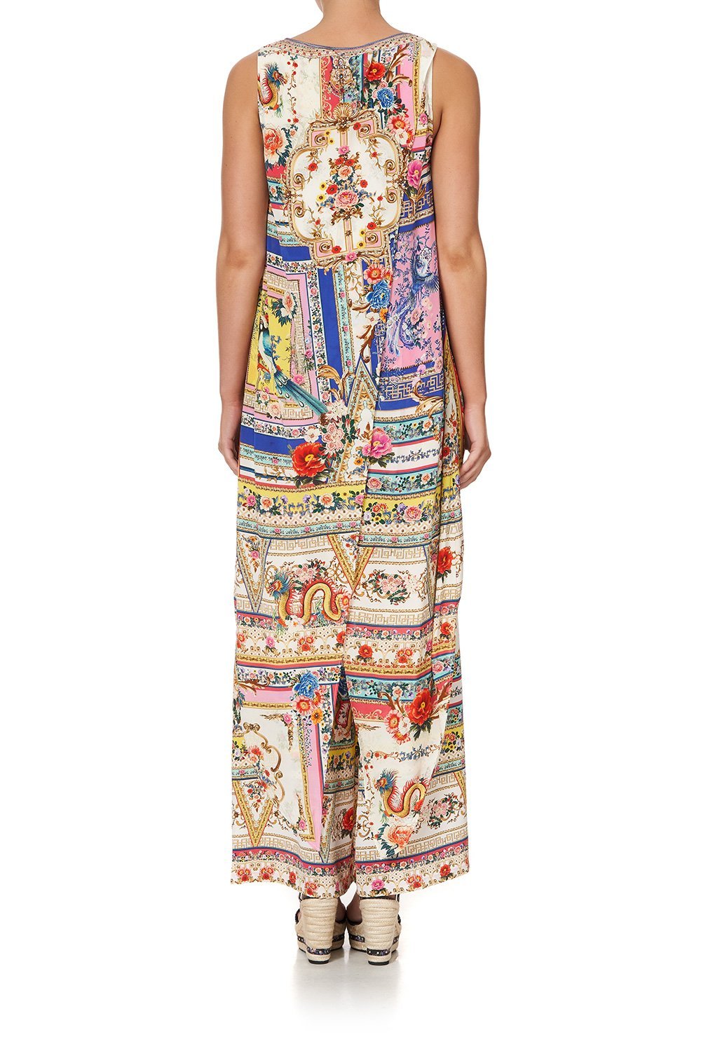 HIGH LOW CROSS OVERLAY TOP PARTY IN THE PALACE