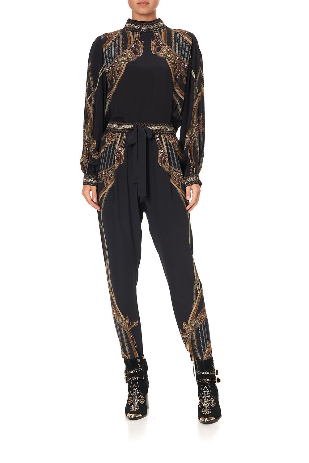 TUCKED SHOULDER TOP BELLE OF THE BAROQUE