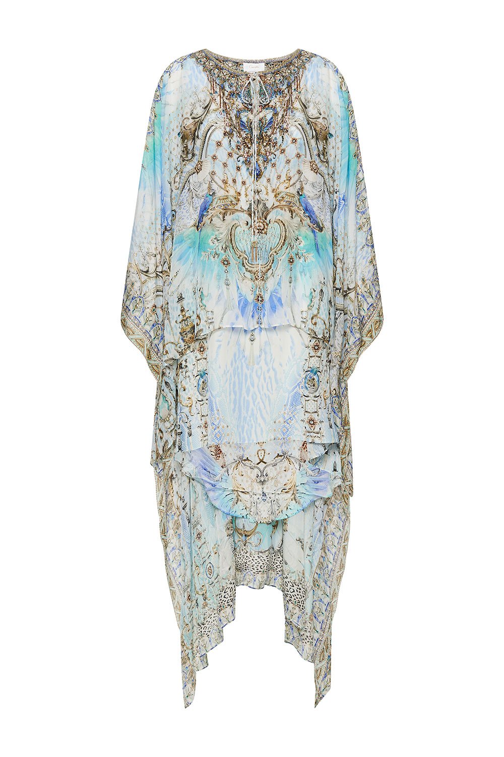 LONG SHEER OVERLAY DRESS GATSBYS GIRL