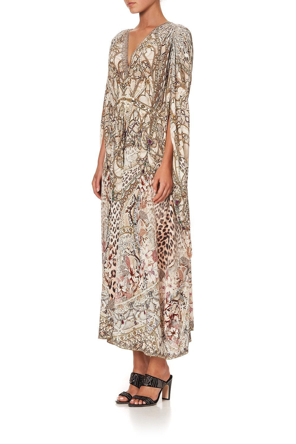 MIDI KAFTAN WITH WAIST DETAIL ALL IS NOUVEAU