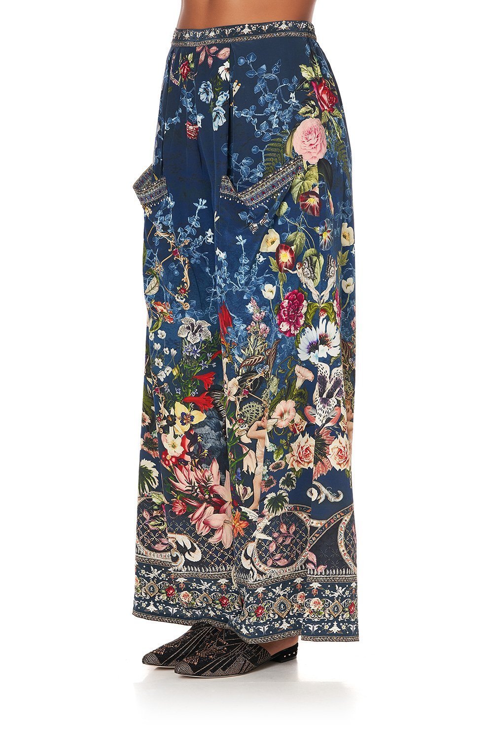 WIDE LEG TROUSER WITH FRONT POCKETS DREAMS OF MIDSUMMER