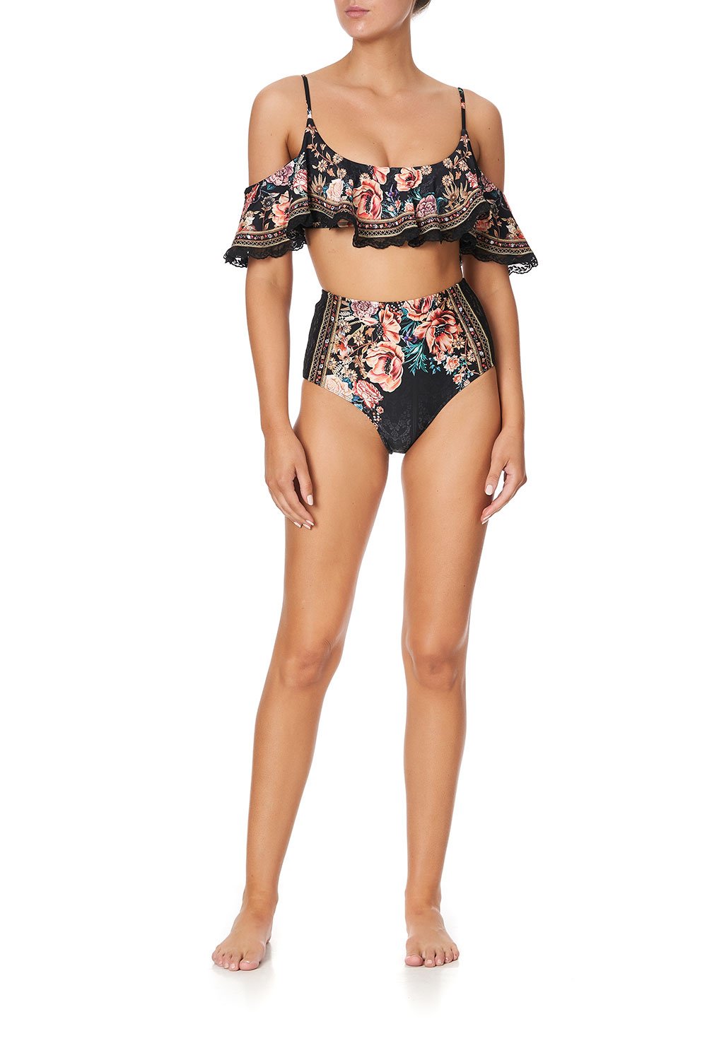 FRILL CROP TOP BELLE OF THE BAROQUE