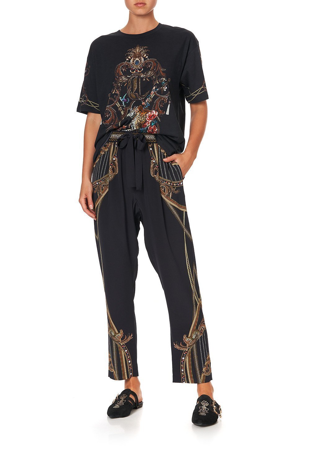 OVERSIZE BAND TEE BELLE OF THE BAROQUE