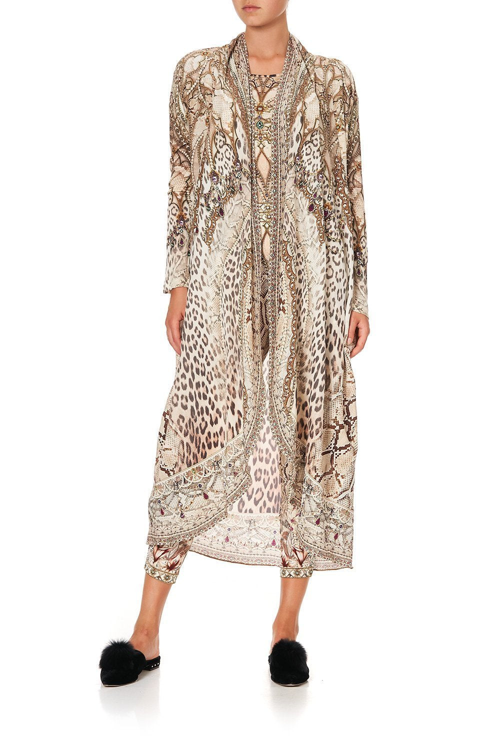 LONG CASUAL JACKET WITH POCKETS ALL IS NOUVEAU