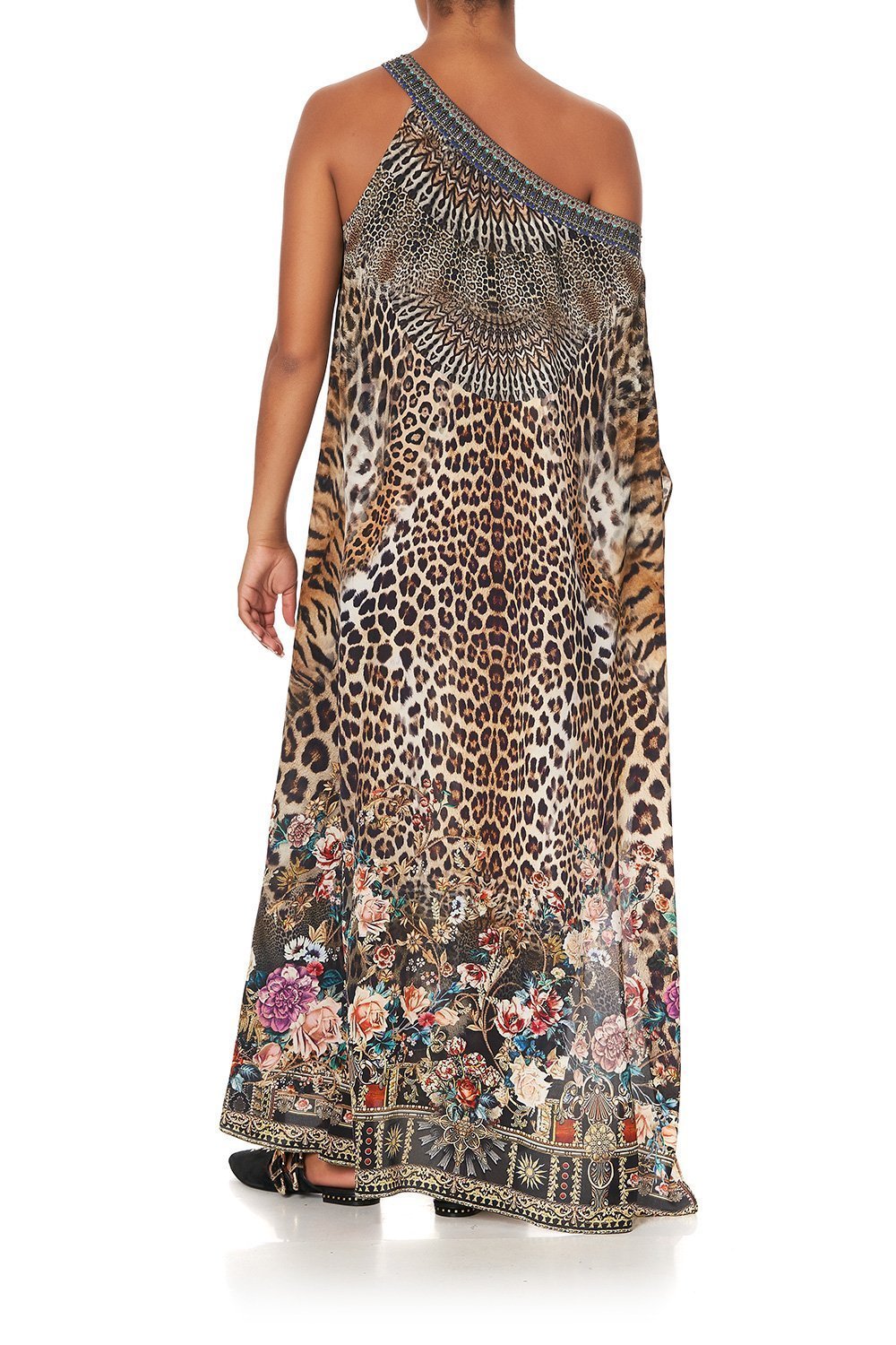 ONE SHOULDER KAFTAN WITH NECKBAND CALL OF THE CATHEDRAL