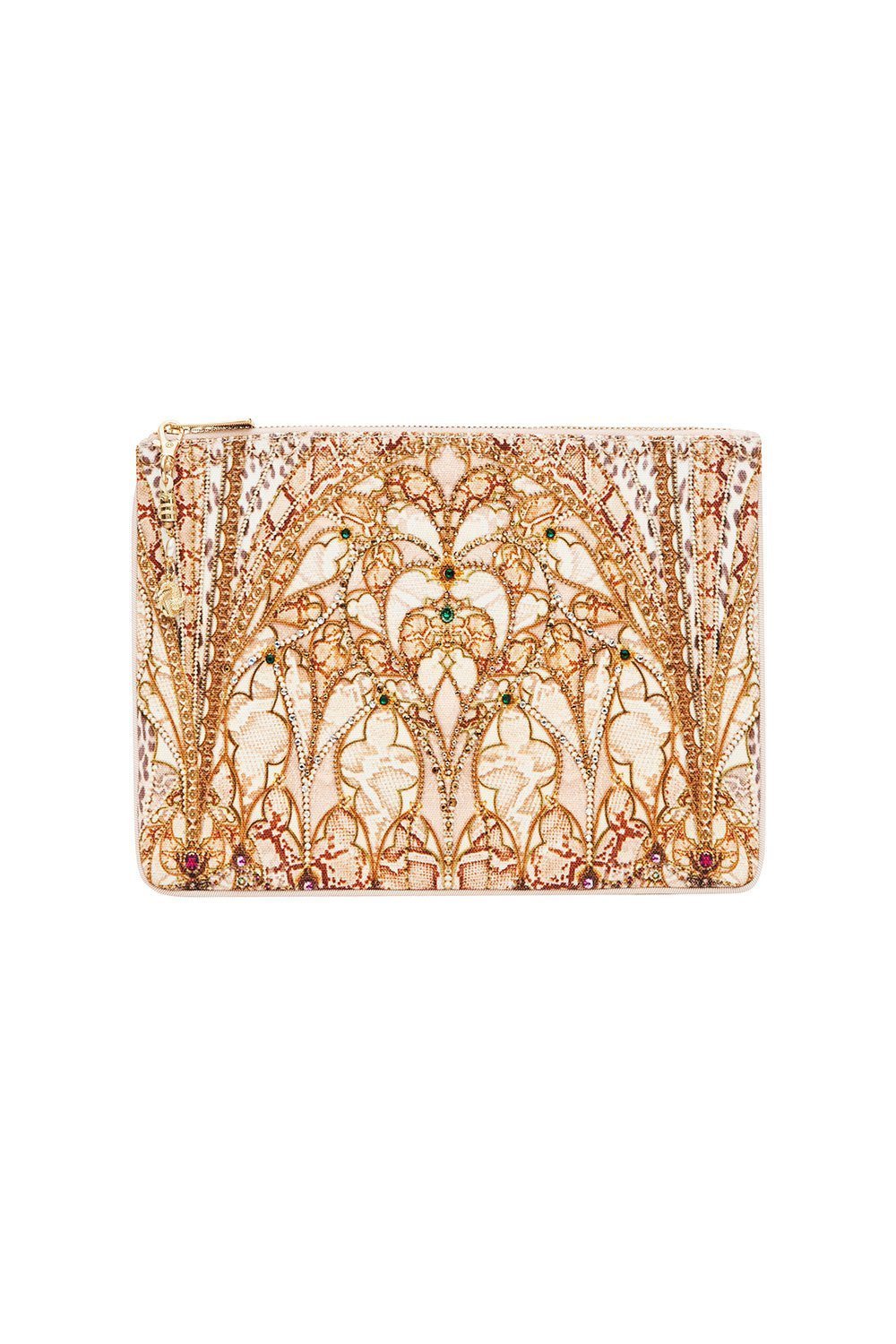 SMALL CANVAS CLUTCH ALL IS NOUVEAU